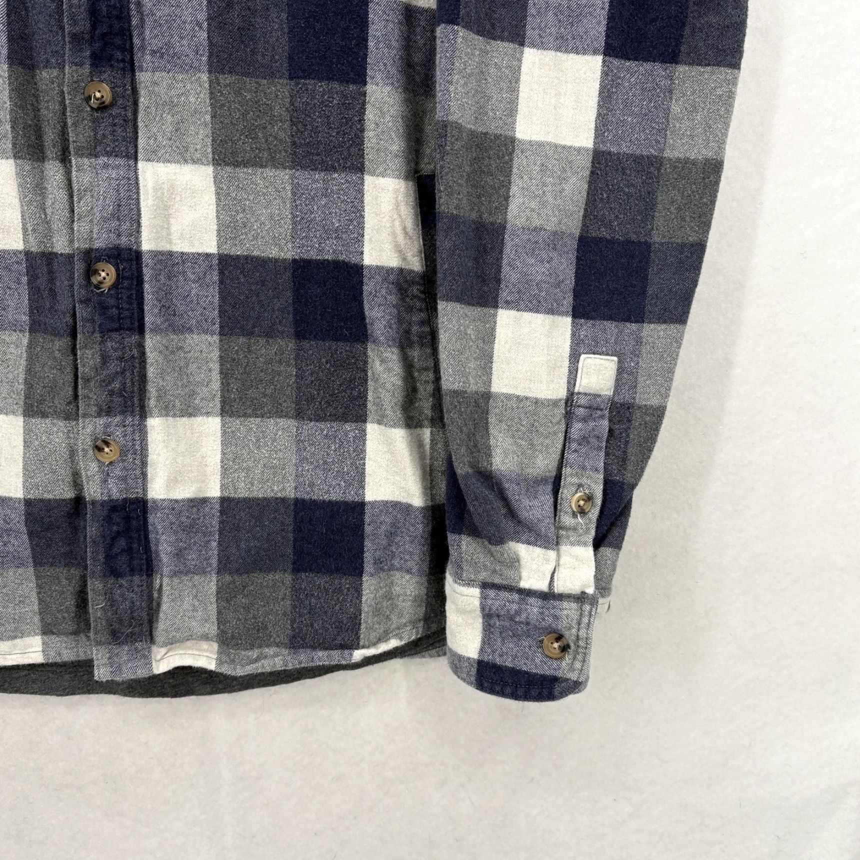 Marine Layer Marine Layer Flannel Shirt Mens M Blue Gray Plaid Lined Long Sleeve Casual Size US M / EU 48-50 / 2 - 3 Thumbnail