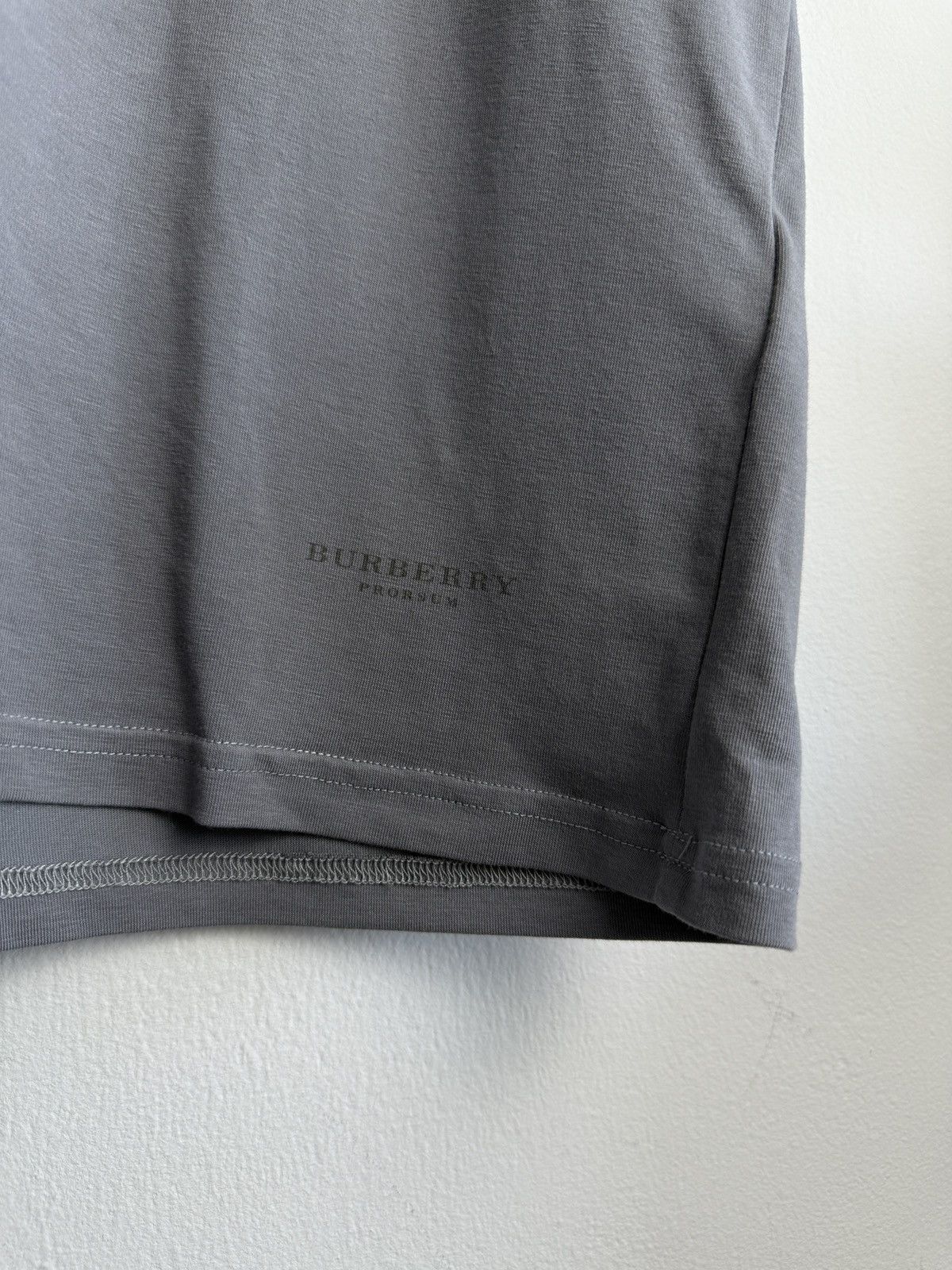 Burberry × Burberry Prorsum × Designer Burberry Prosum small logo t-shirt XL designer luxury rare Size US XL / EU 56 / 4 - 4 Thumbnail