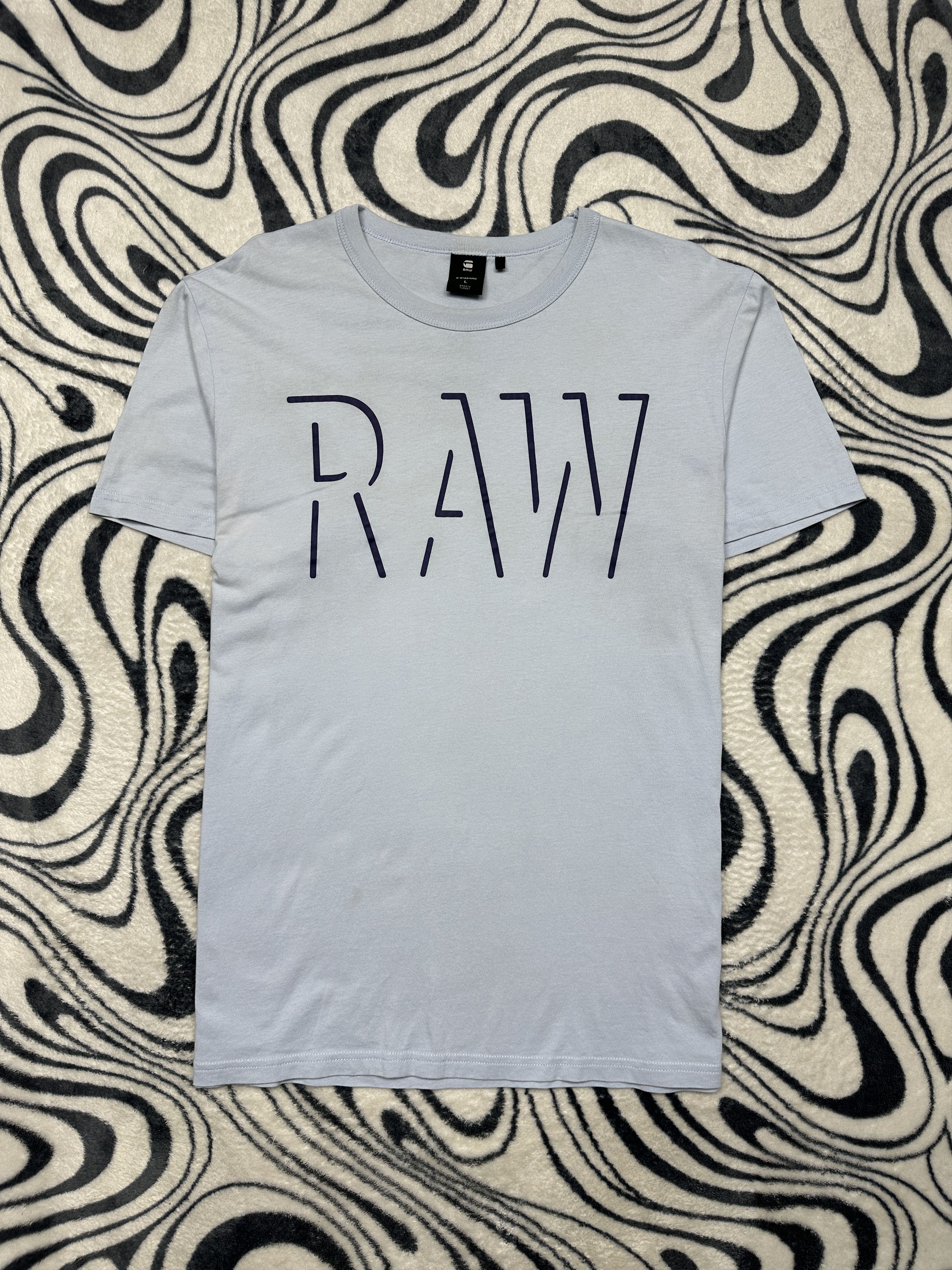 G-Star G Star Raw Vintage Mens Big Logo T-Shirt Y2K Tee Size US L / EU 52-54 / 3 - 1 Thumbnail