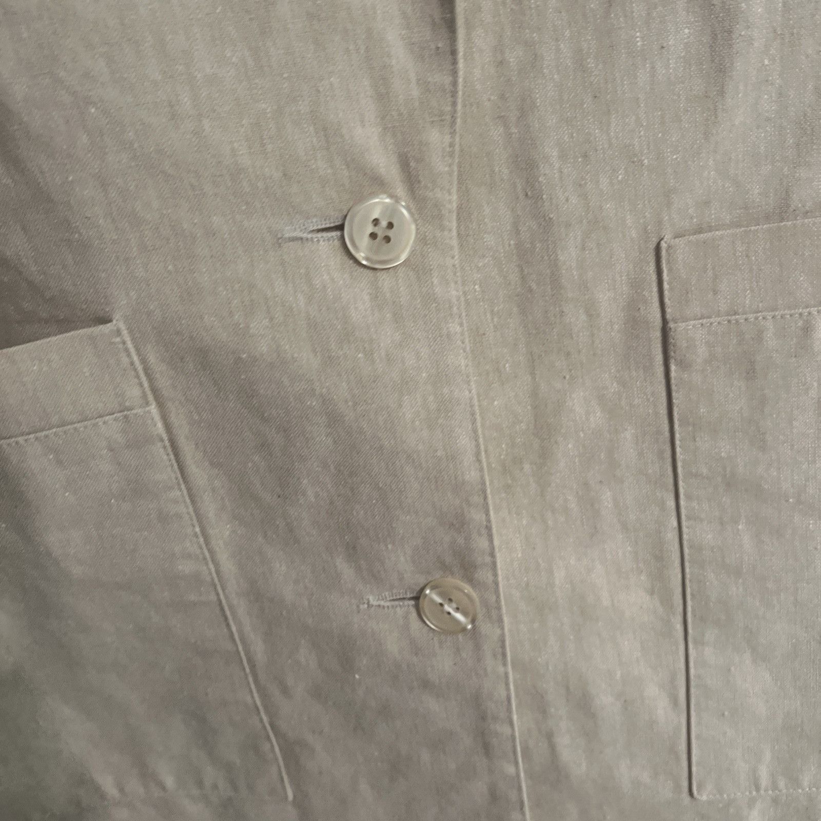 By Together Vintage TOGETHER S8 blazer And S6 Vest. Exc. Cond. Ramie/co Size M / US 6-8 / IT 42-44 - 7 Thumbnail
