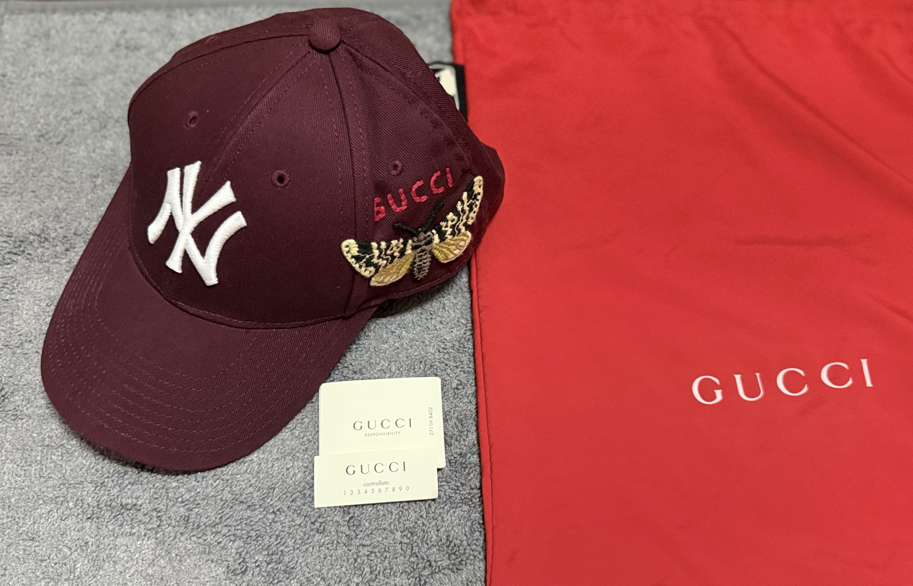 Gucci Gucci x NY Cap Size ONE SIZE - 1 Thumbnail