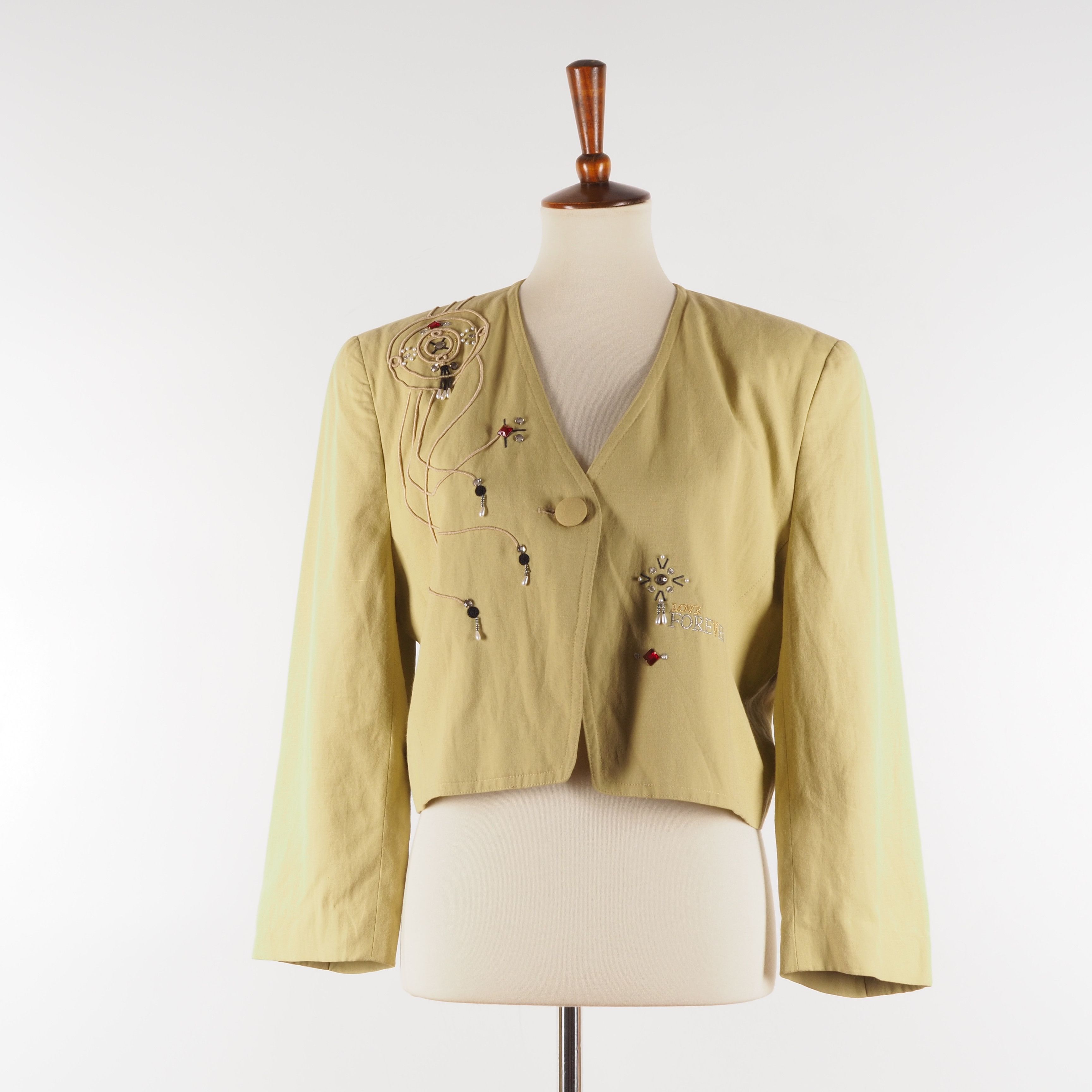 Escada × Vintage Escada by Laurel Vintage Love Forever Jacket Retro 90s Size ONE SIZE - 8 Thumbnail