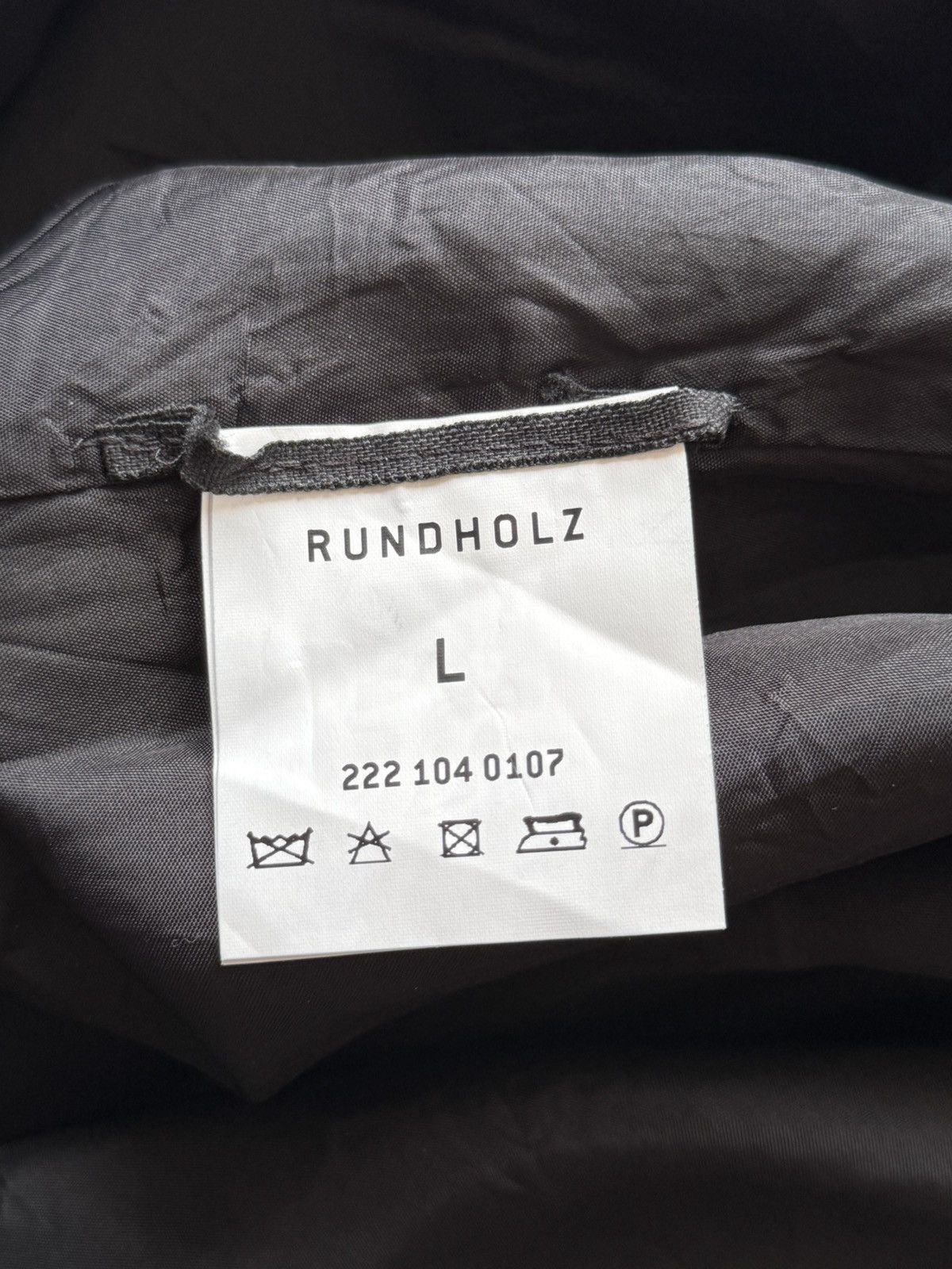 Rundholz RUNDHOLZ Check Dropped Crotch Wool/Cotton Trouser Size US 34 / EU 50 - 9 Thumbnail