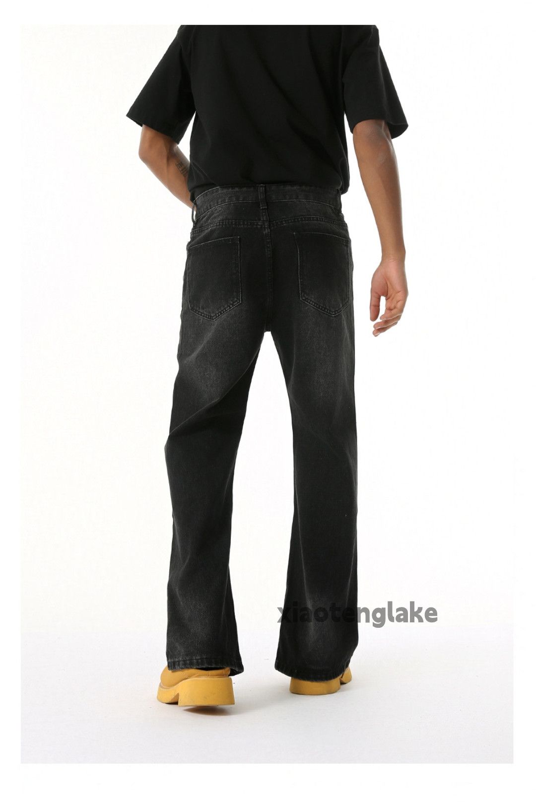 Jean xz vintage washed faded cleanfit yuppie bootcut jeans Size US 30 / EU 46 - 4 Thumbnail
