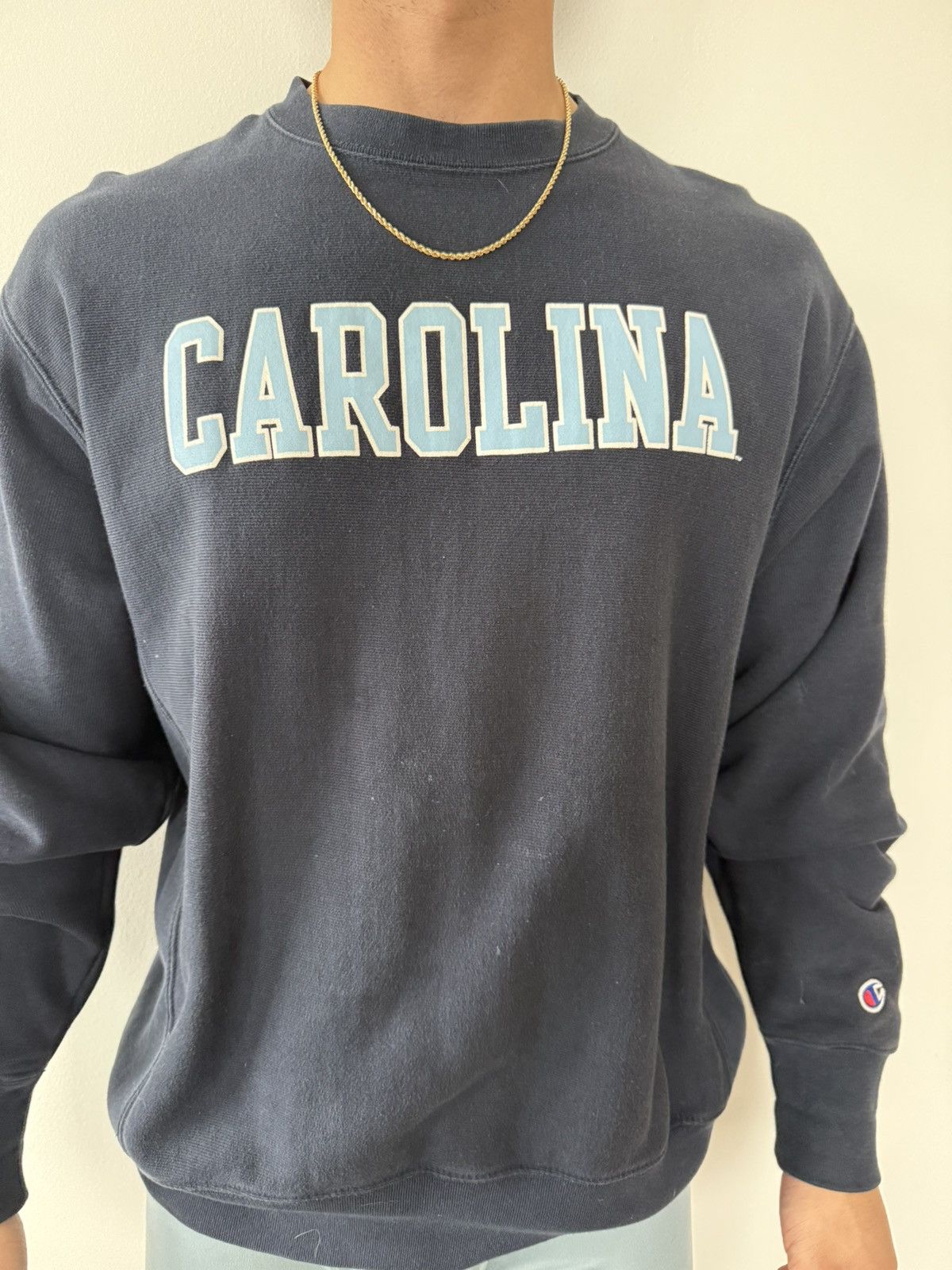 Champion × Vintage Vintage Champion North Carolina Crewneck Medium Size US M / EU 48-50 / 2 - 1 Thumbnail