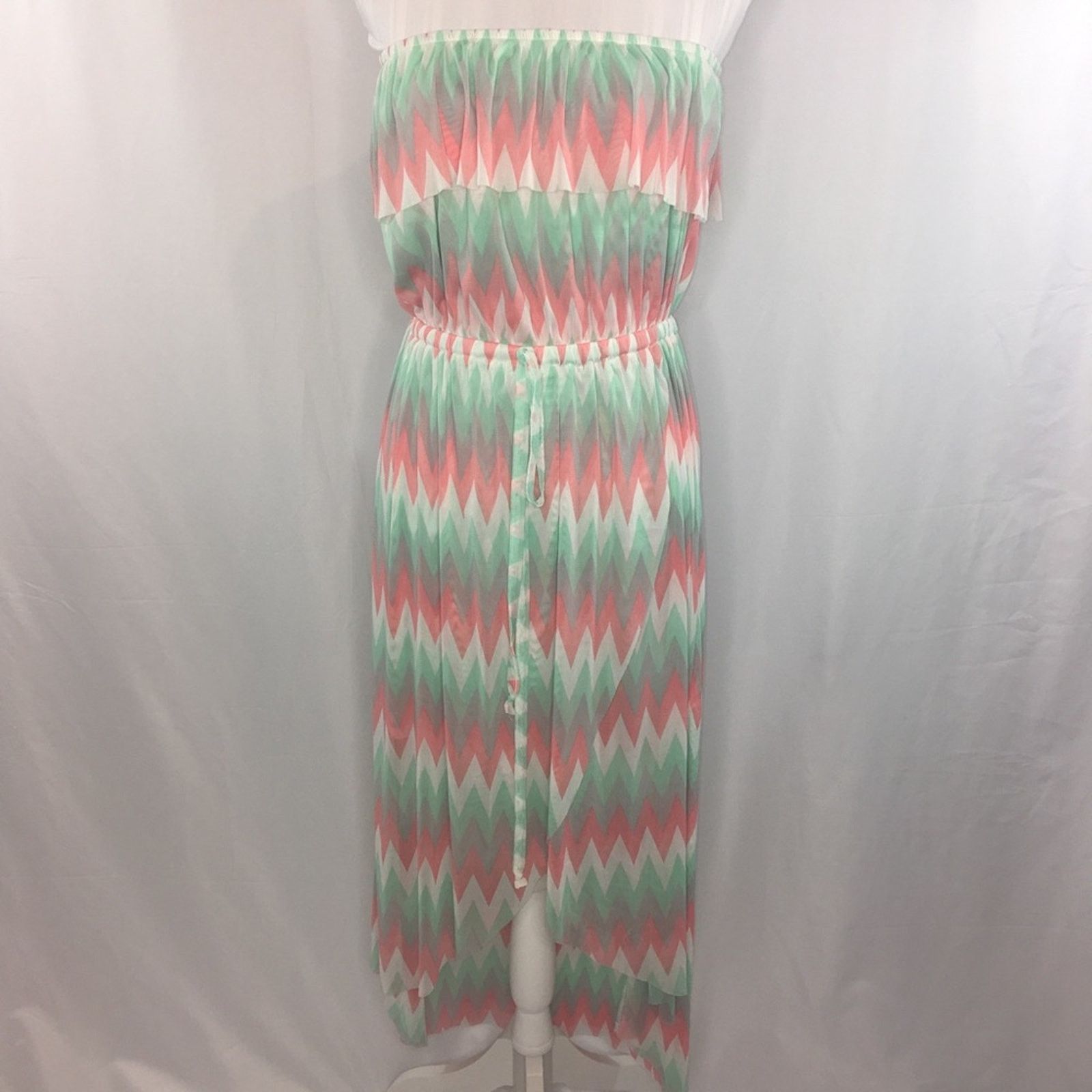 Cynthia Rowley Cynthia Rowley Women's Strapless Hi Low Maxi Dress Size XL Size XL / US 12-14 / IT 48-50 - 8 Thumbnail