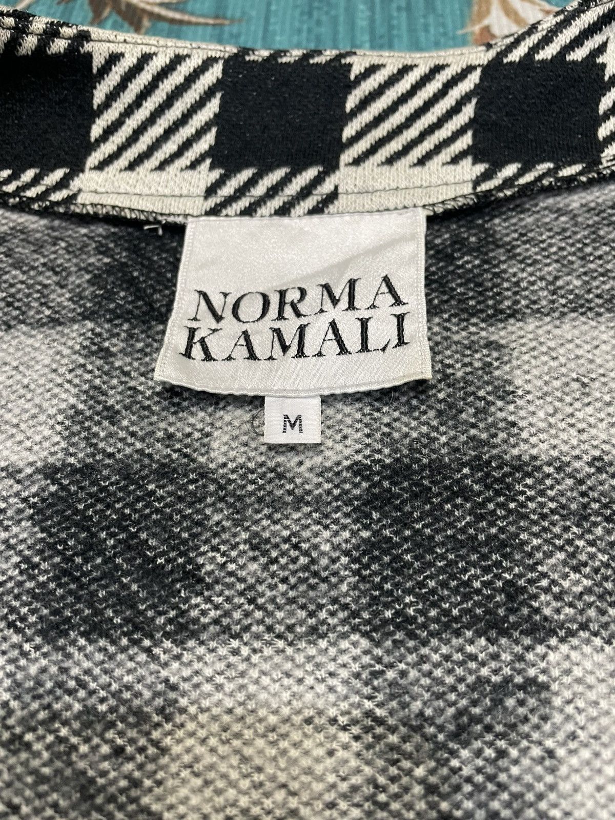 Norma Kamali Vintage Norma Kamali Tartan Plaid Check Blazer Jacket Size M / US 6-8 / IT 42-44 - 4 Thumbnail