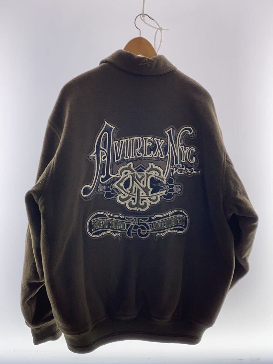 Avirex Avirex Nylon Stadium Jacket Khaki Size US M / EU 48-50 / 2 - 2 Thumbnail