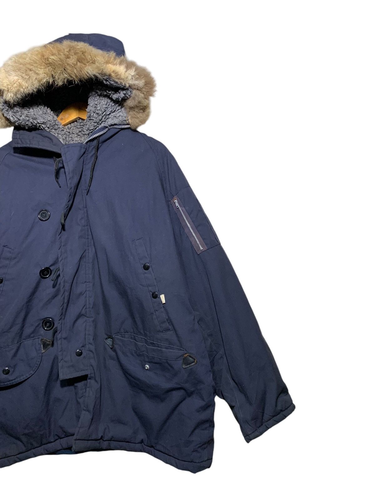 Other 🔥VTG CORINTH M.F.G TYPE N3B ARCTIC PARKA JACKETS Size US L / EU 52-54 / 3 - 4 Thumbnail