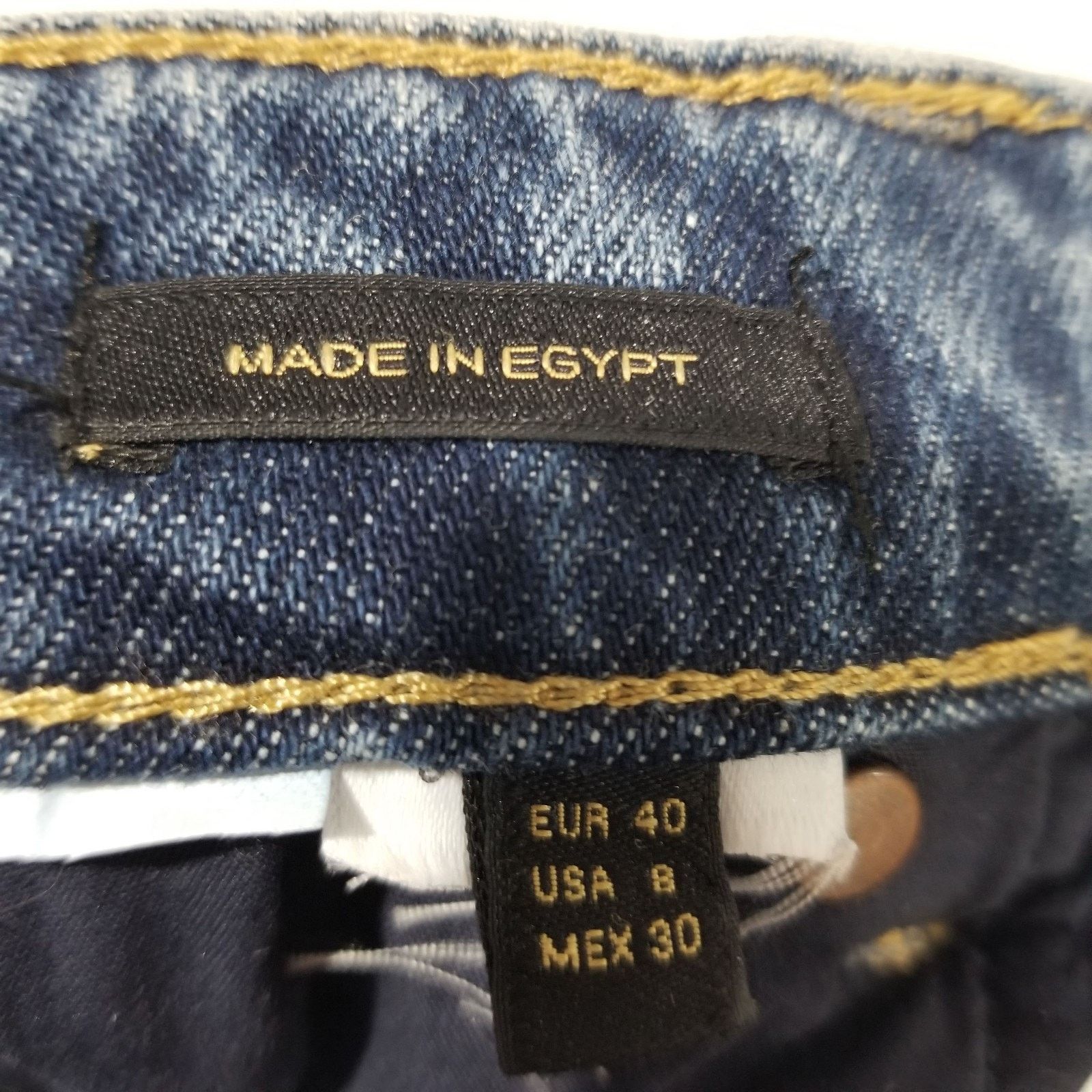 Massimo Dutti Massimo Dutti Denim Jeans Womens 8 EU 40 High Waist Slim Size 29" - 5 Thumbnail