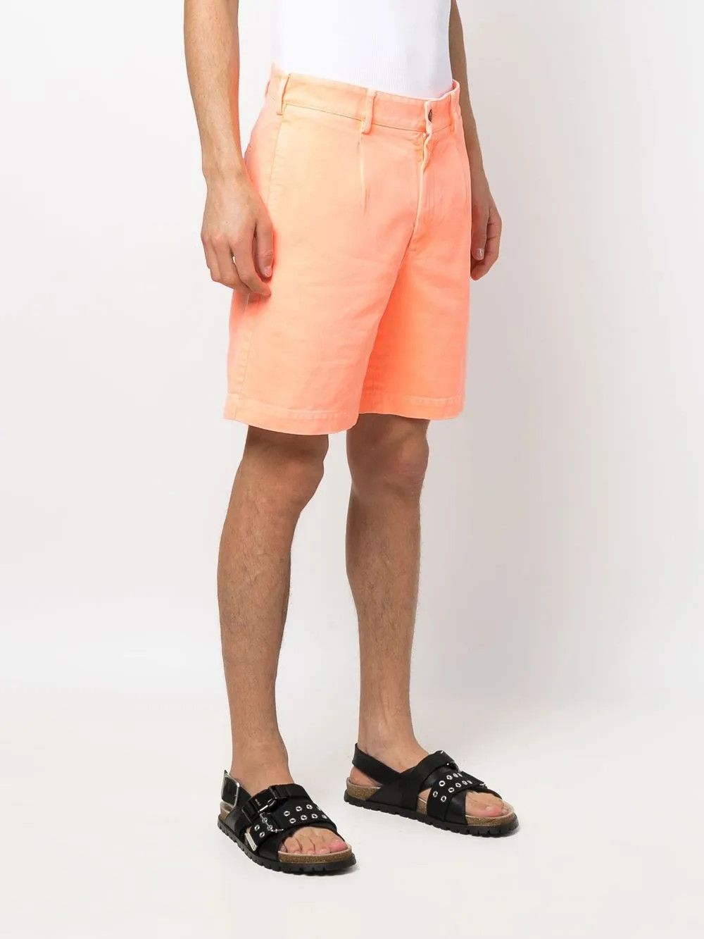 Palm Angels o1y0325 Denim Short in Orange Size US 30 / EU 46 - 3 Thumbnail