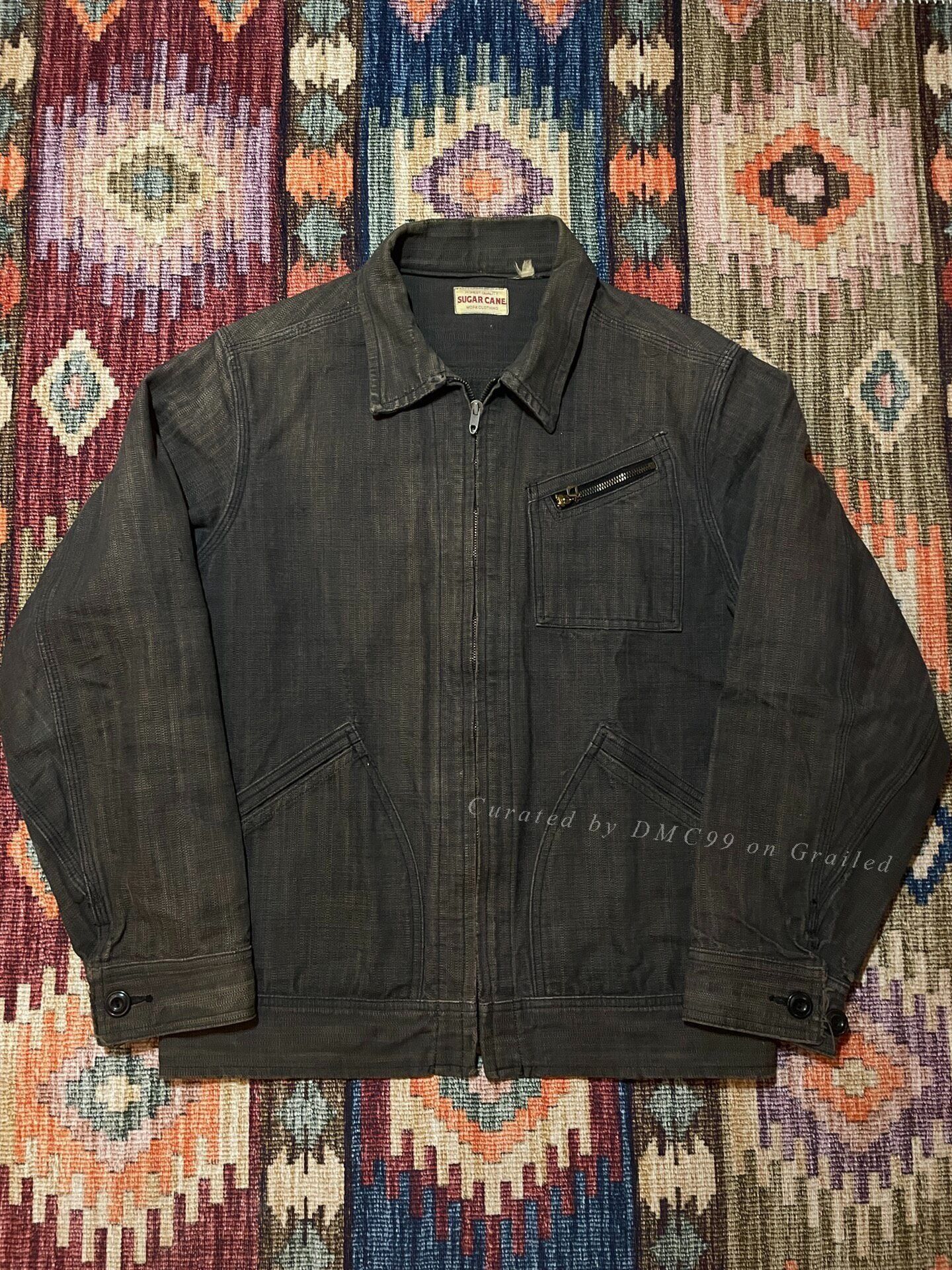 Sugar Cane Sugar Cane Washed Distressed Jacket Size US M / EU 48-50 / 2 - 1 Thumbnail