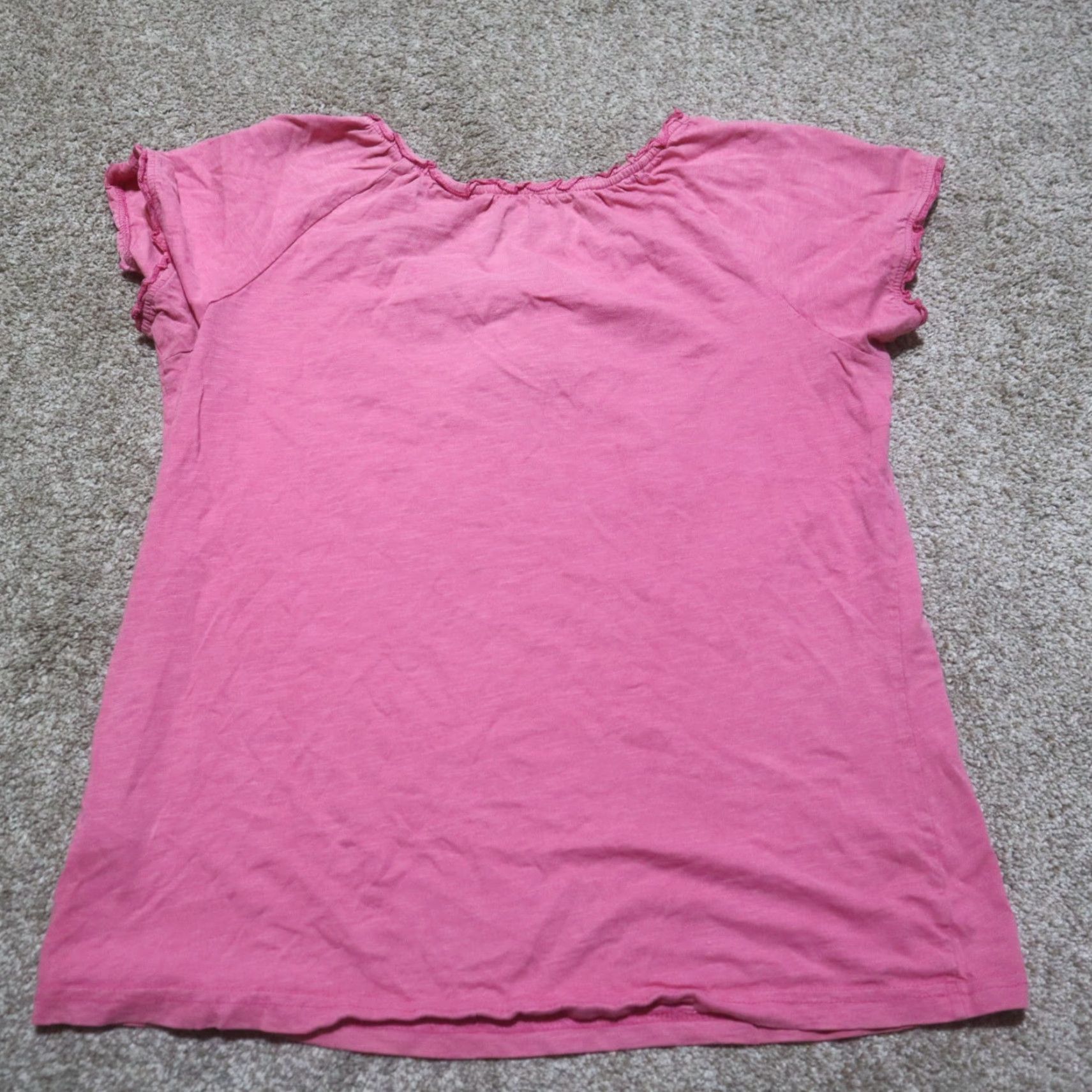 Vintage VINTAGE Bit and Bridle Pink Short Sleeve Blouse Women's Medium Pink 90s Fashion Size M / US 6-8 / IT 42-44 - 7 Thumbnail