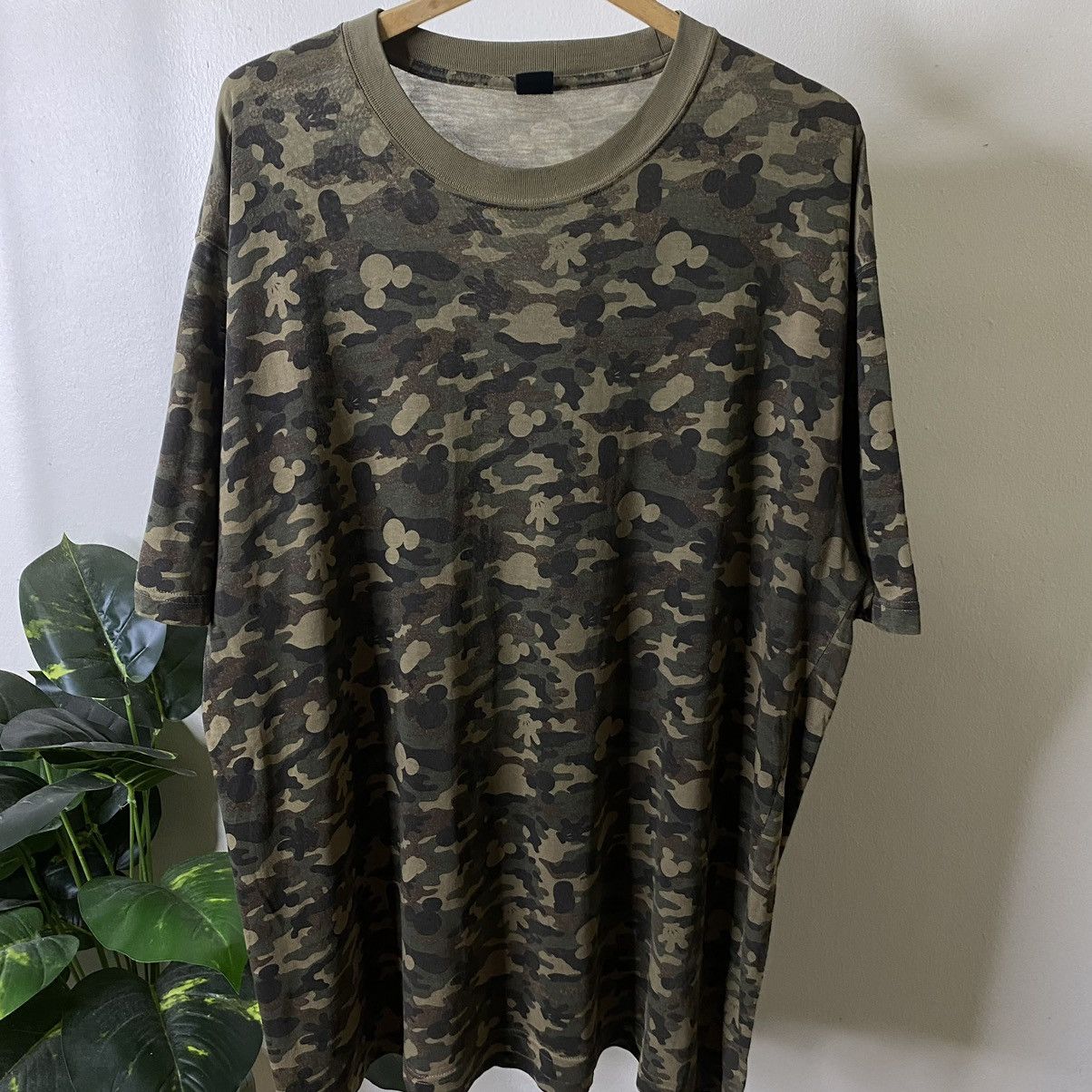 Disney Vintage Y2K Disney Mickey Mouse Camo Bathing Ape Style Tee Size US XXL / EU 58 / 5 - 2 Thumbnail