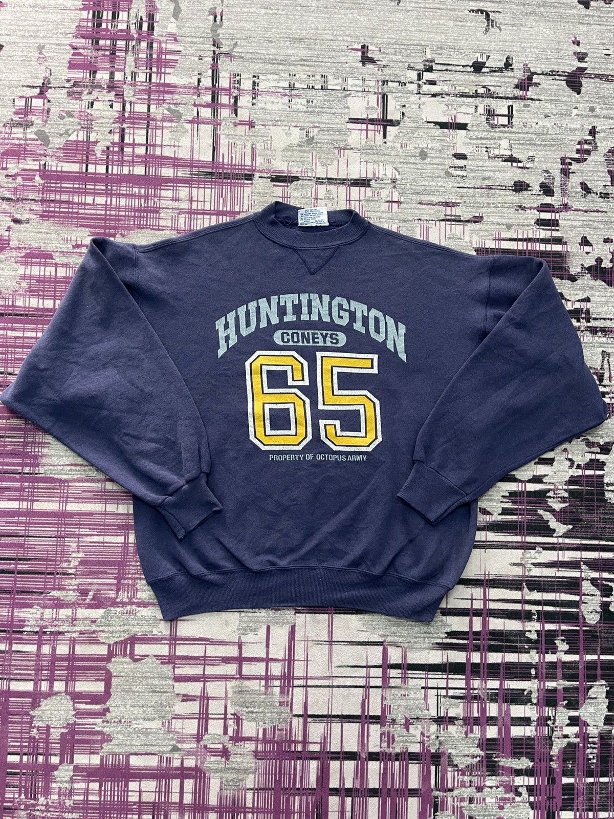 Vintage VINTAGE 90S CONEYS HUNTINGTON 65 SWEATSHIRT VERY RARE Size US L / EU 52-54 / 3 - 1 Thumbnail