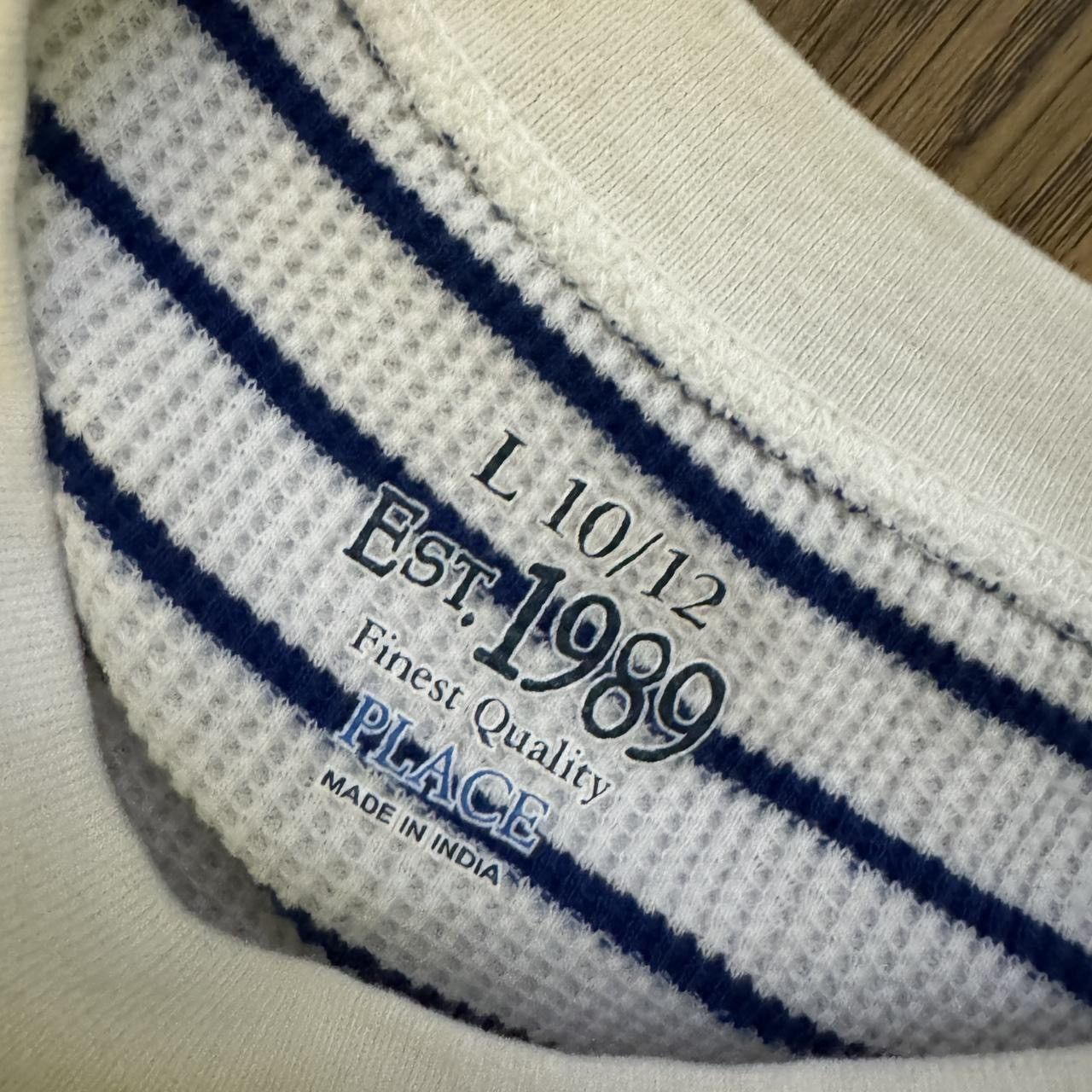 Handmade × Other Reworked white and navy striped crop top and skirt set Size XS / US 0-2 / IT 36-38 - 6 Thumbnail