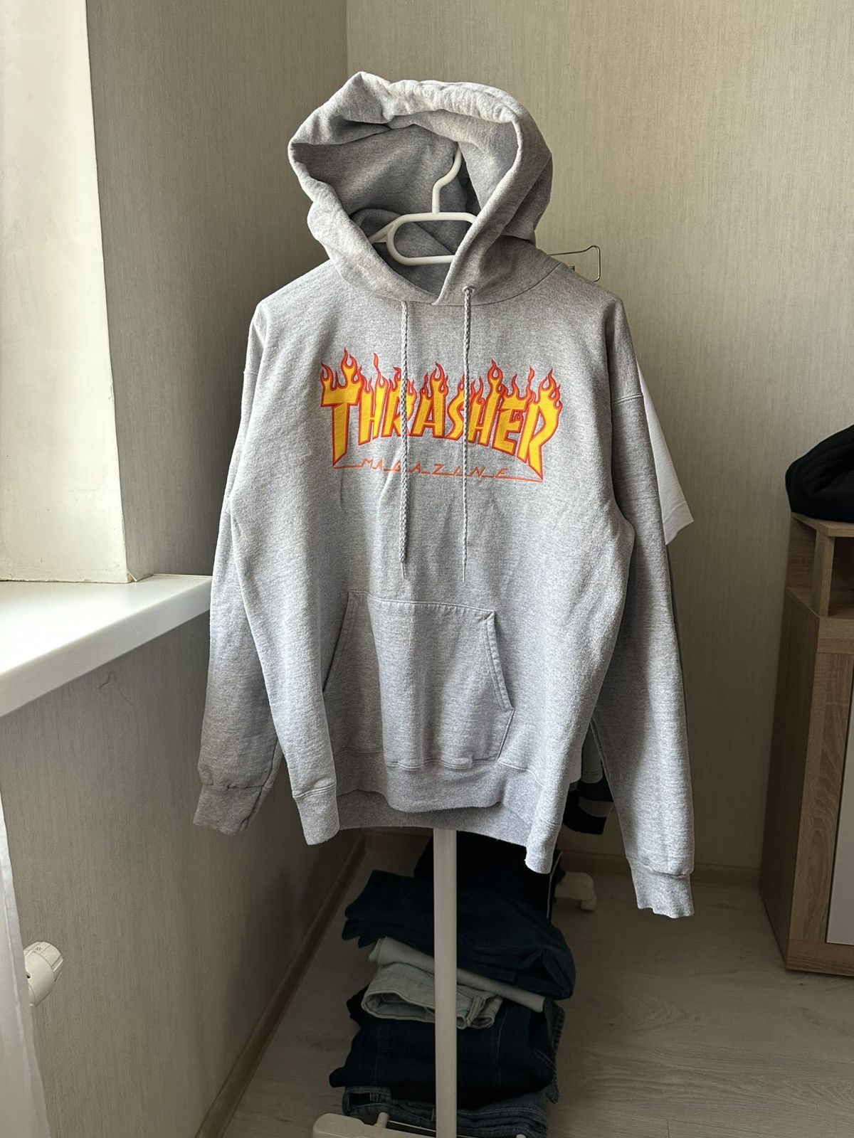 Thrasher Thrasher hoodie vintage big logo Size US S / EU 44-46 / 1 - 1 Thumbnail