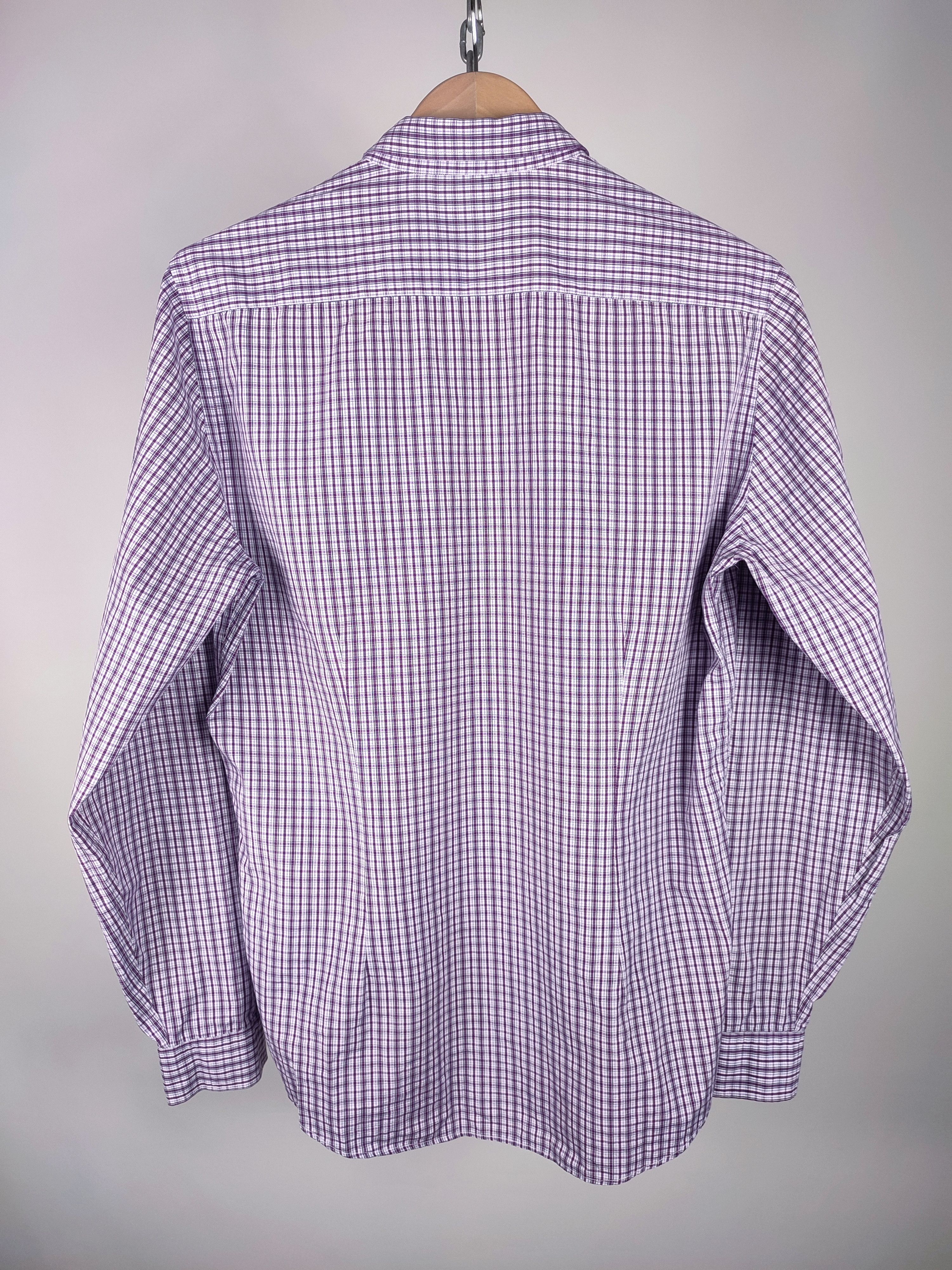 Gucci Gucci Tom Ford GG Logo Checkered Shirt Size US L / EU 52-54 / 3 - 11 Thumbnail