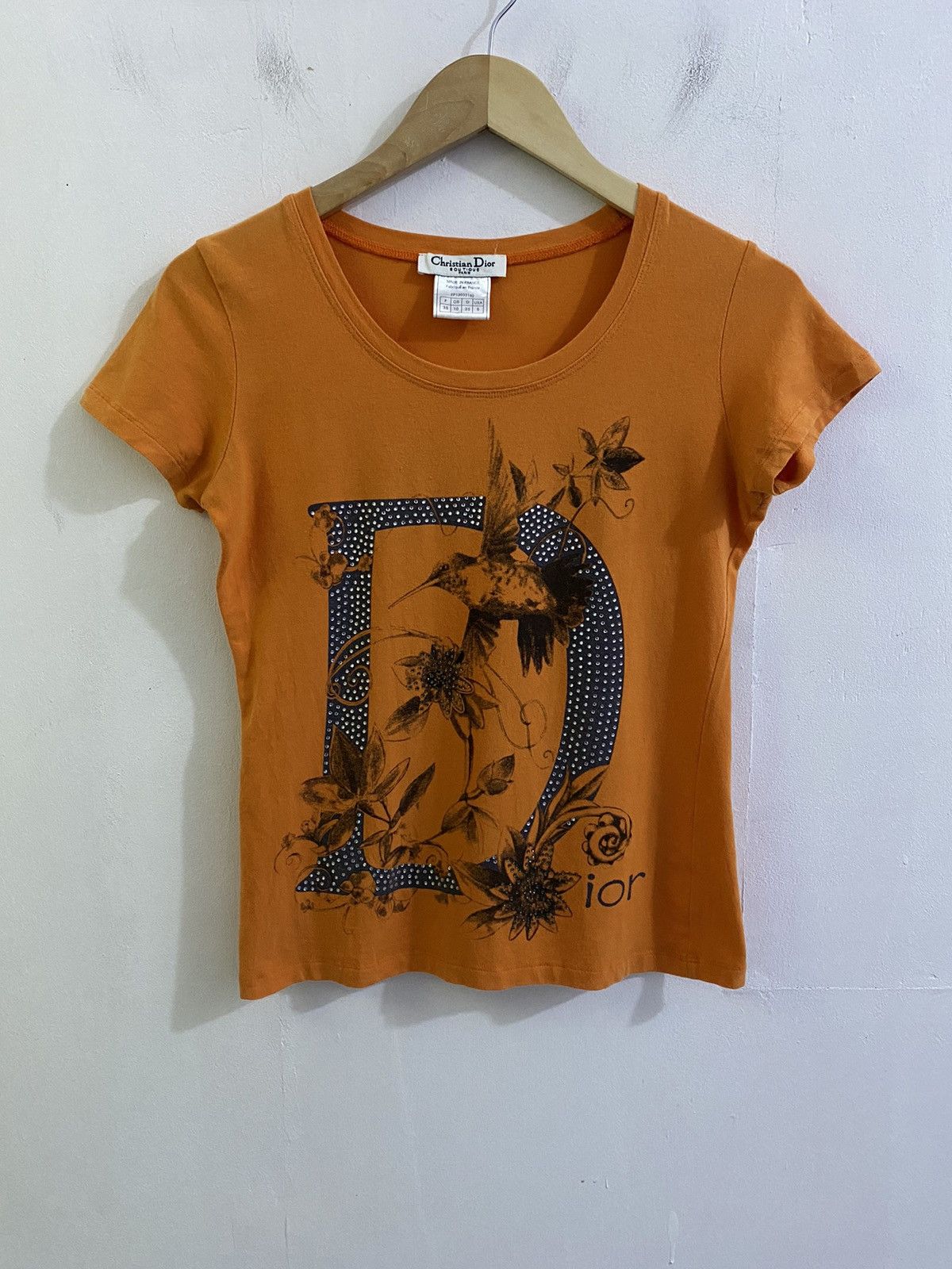 Christian Dior Swarovski Art Tee