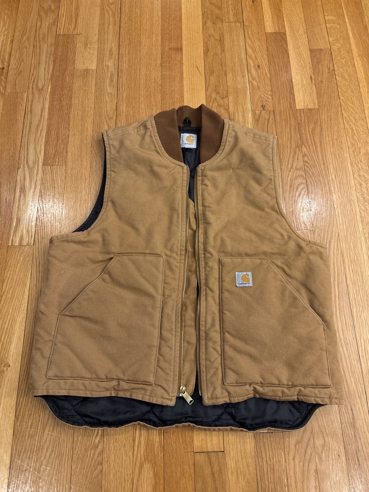 Carhartt Carhartt Orange Duck Vest | Grailed