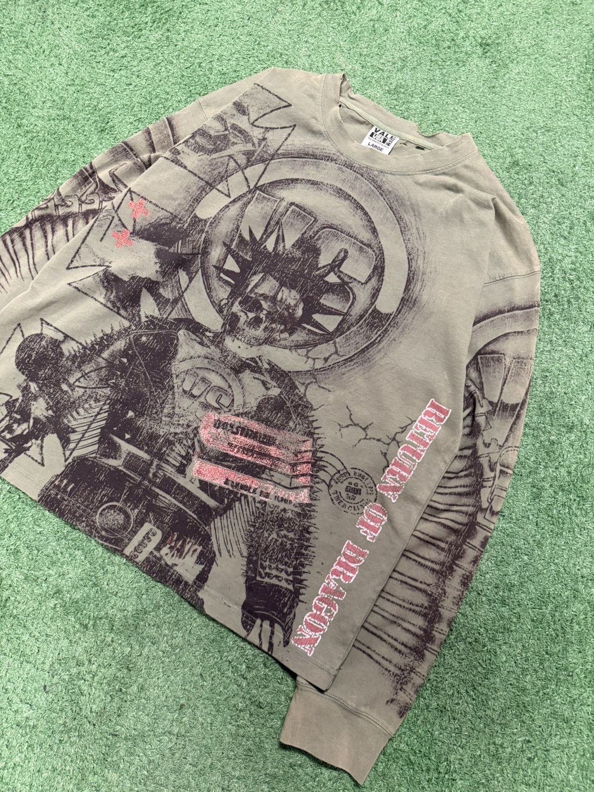 Vale Vale aop graphic longsleeve Size US L / EU 52-54 / 3 - 1 Thumbnail