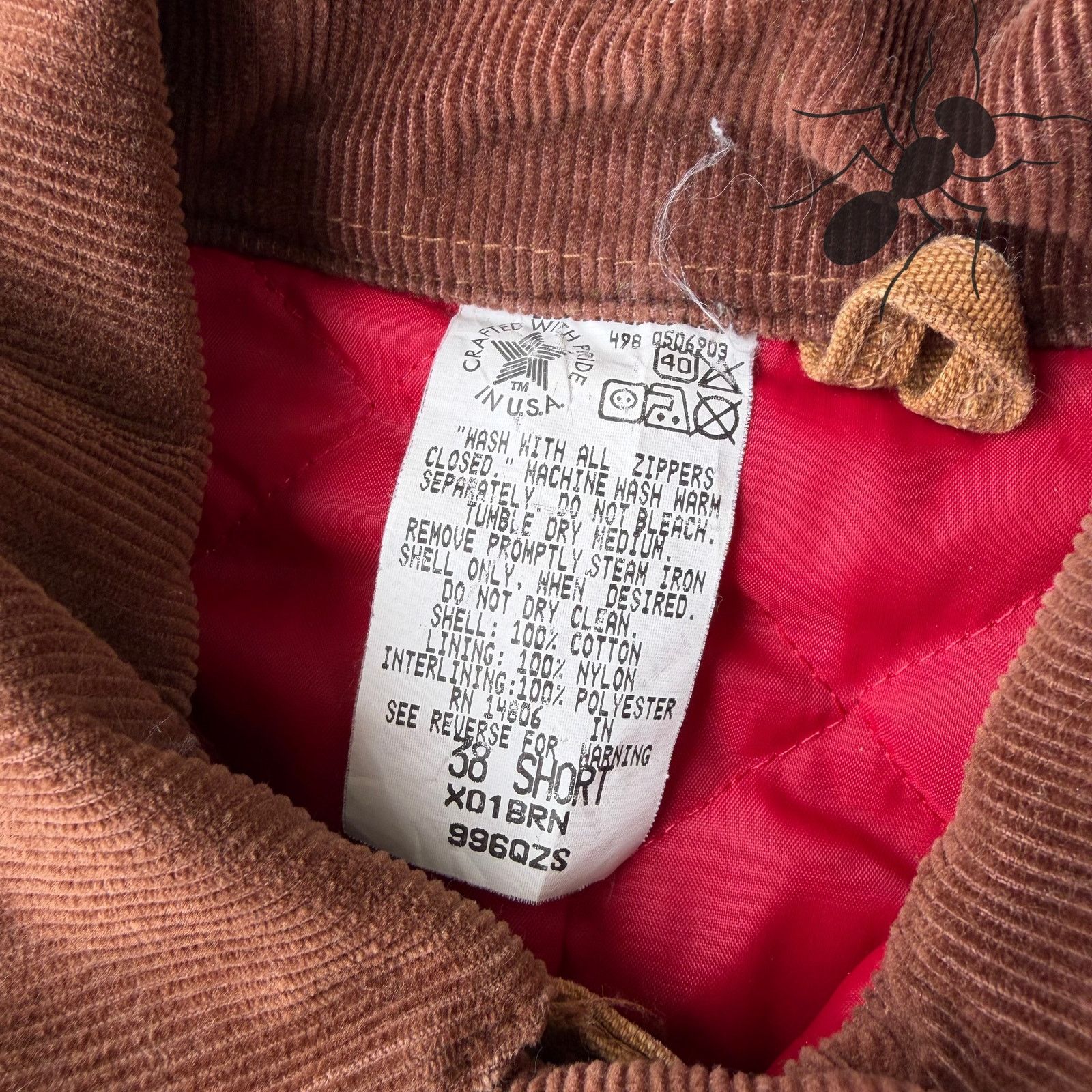 Carhartt × Vintage Carhartt brown cropped Detroit style work wear jacket Size US S / EU 44-46 / 1 - 5 Thumbnail