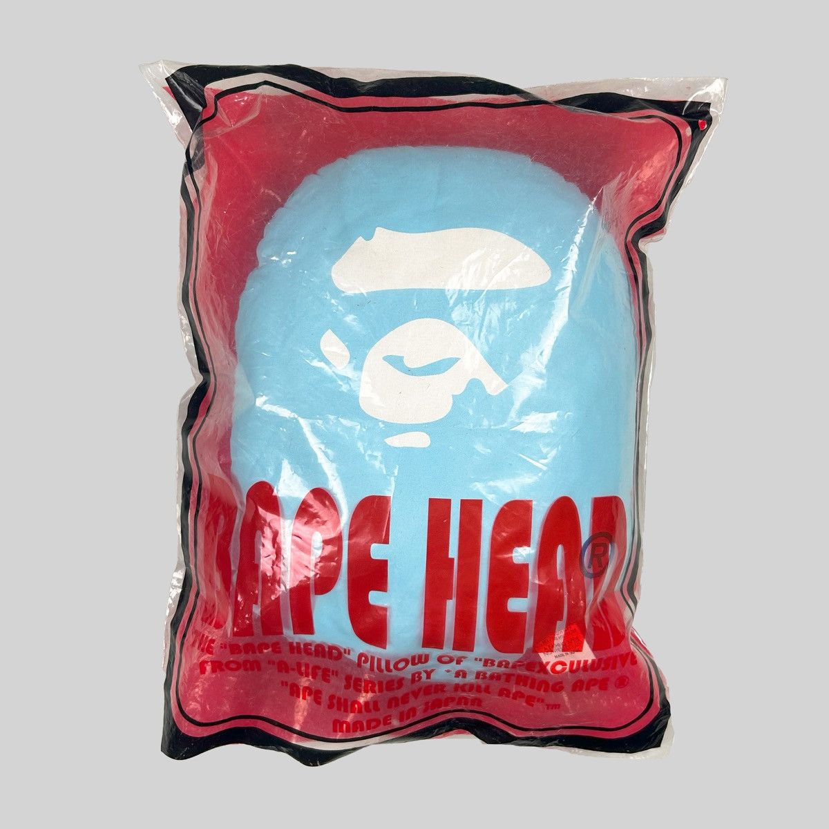 Bape Bape Ape Head Pillow Size ONE SIZE - 1 Thumbnail