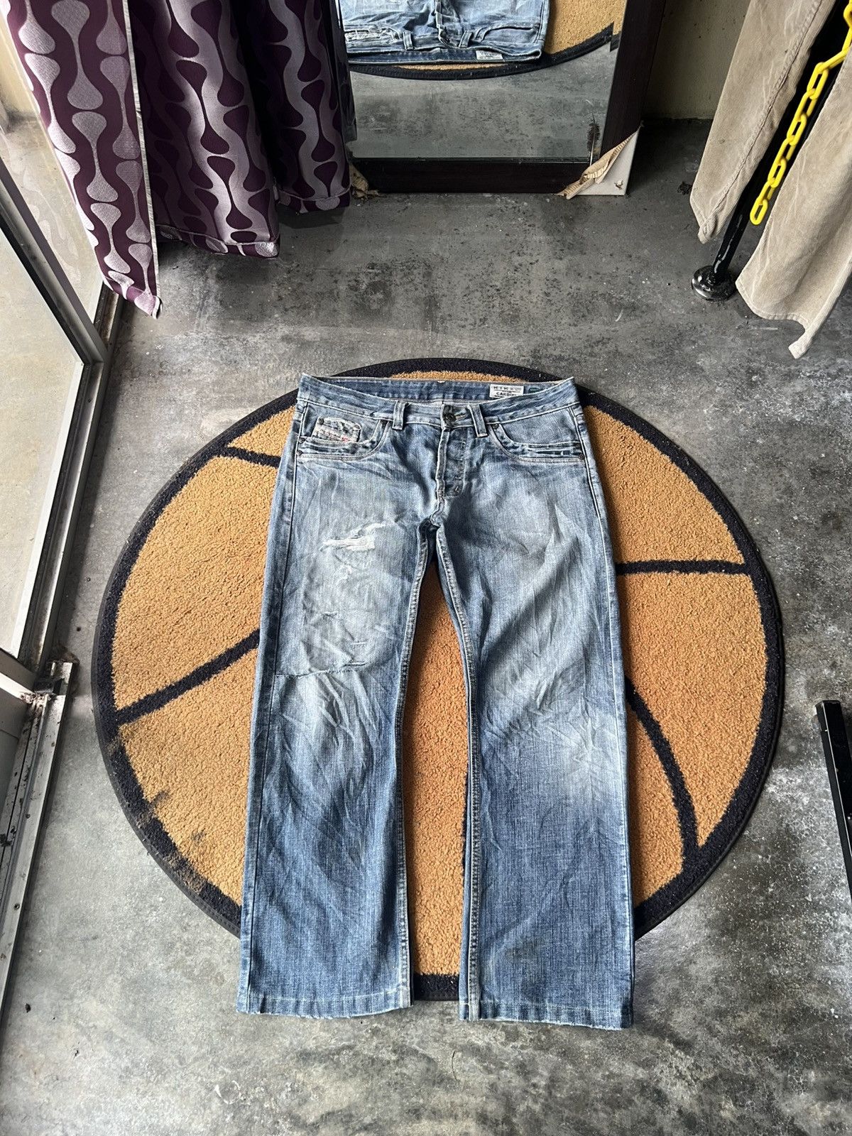 🔥Vintage Diesel Cardiel Made in Italy Distressed Denim