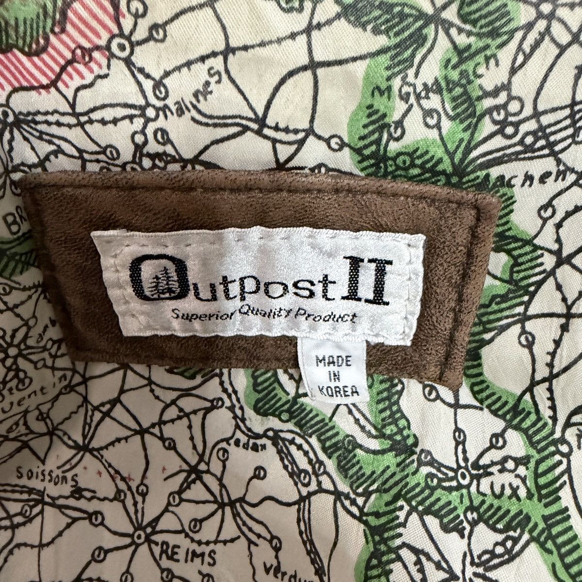 Other 80s lambskin A-2 aviator bomber jacket Size US L / EU 52-54 / 3 - 9 Thumbnail