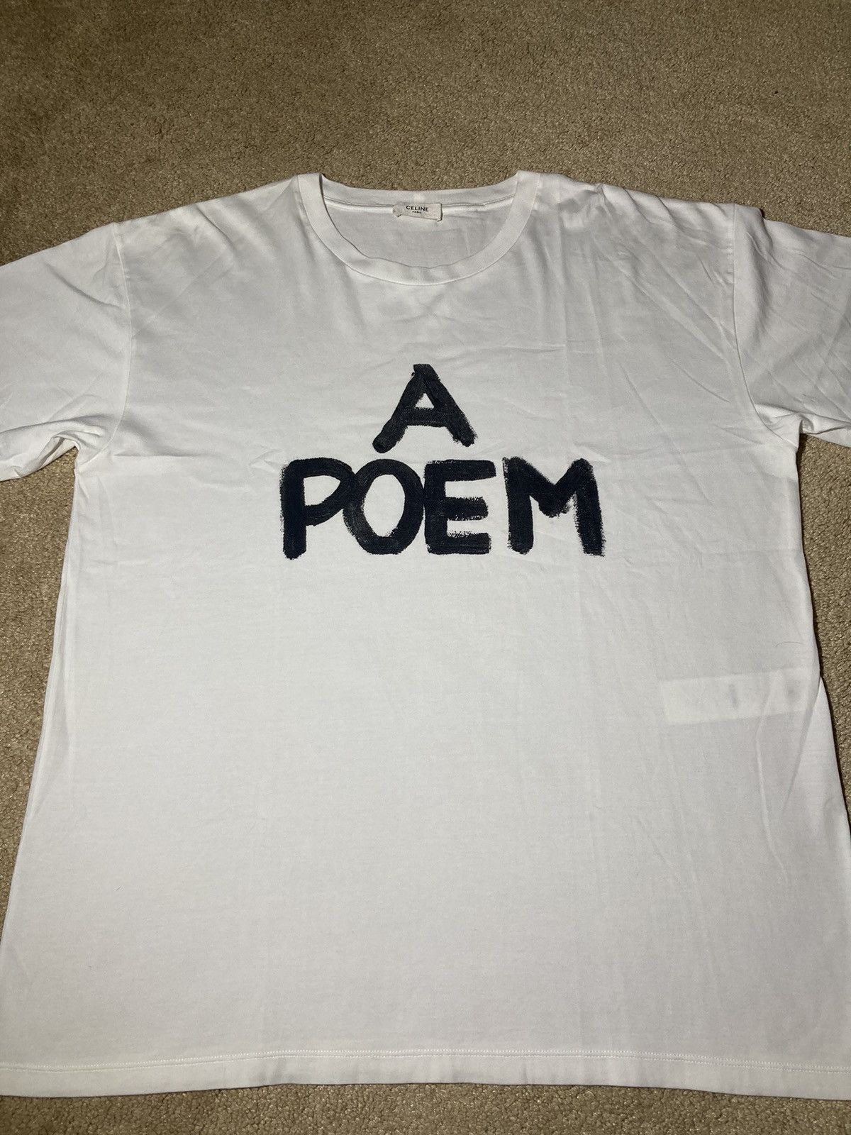 Celine × Hedi Slimane FW21 Celine A Poem Teen Knight Hedi 2021 Graphic AW21 Love Size US S / EU 44-46 / 1 - 2 Thumbnail