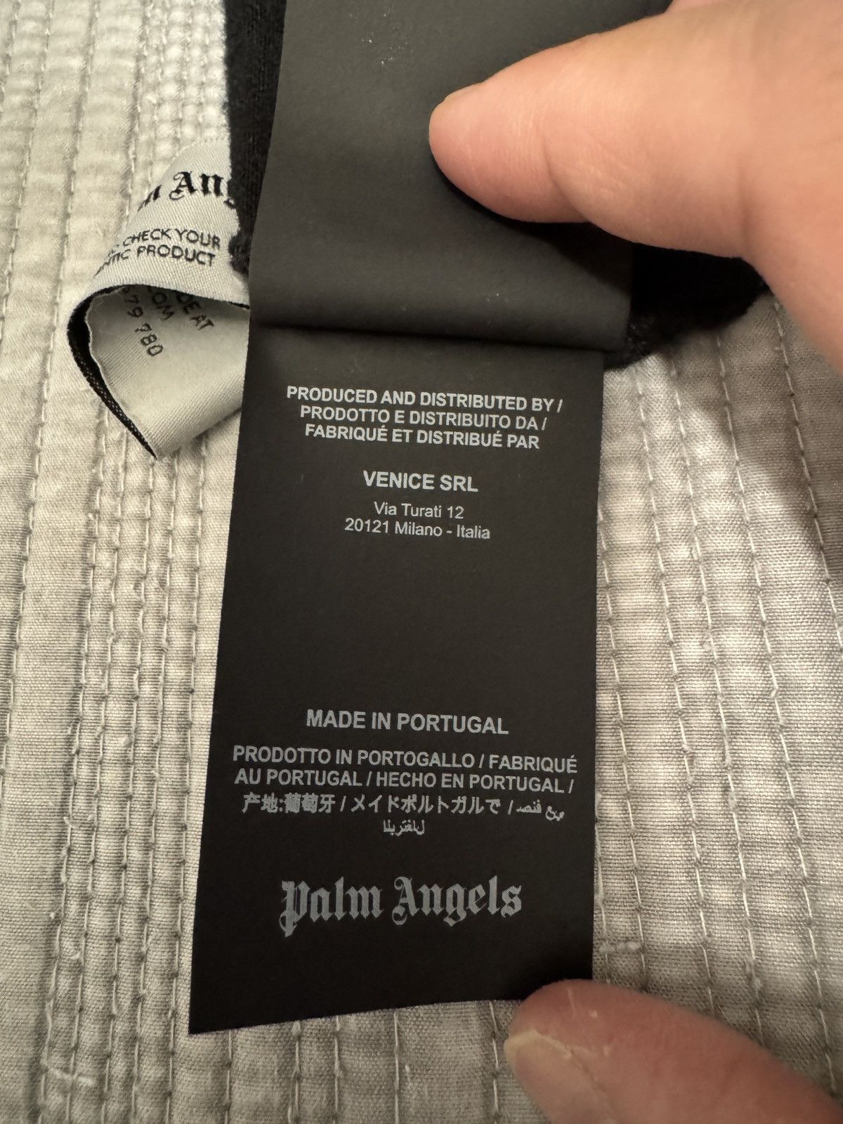 Palm Angels Palm Angels Doubled Logo Over T Shirt Size US L / EU 52-54 / 3 - 9 Thumbnail
