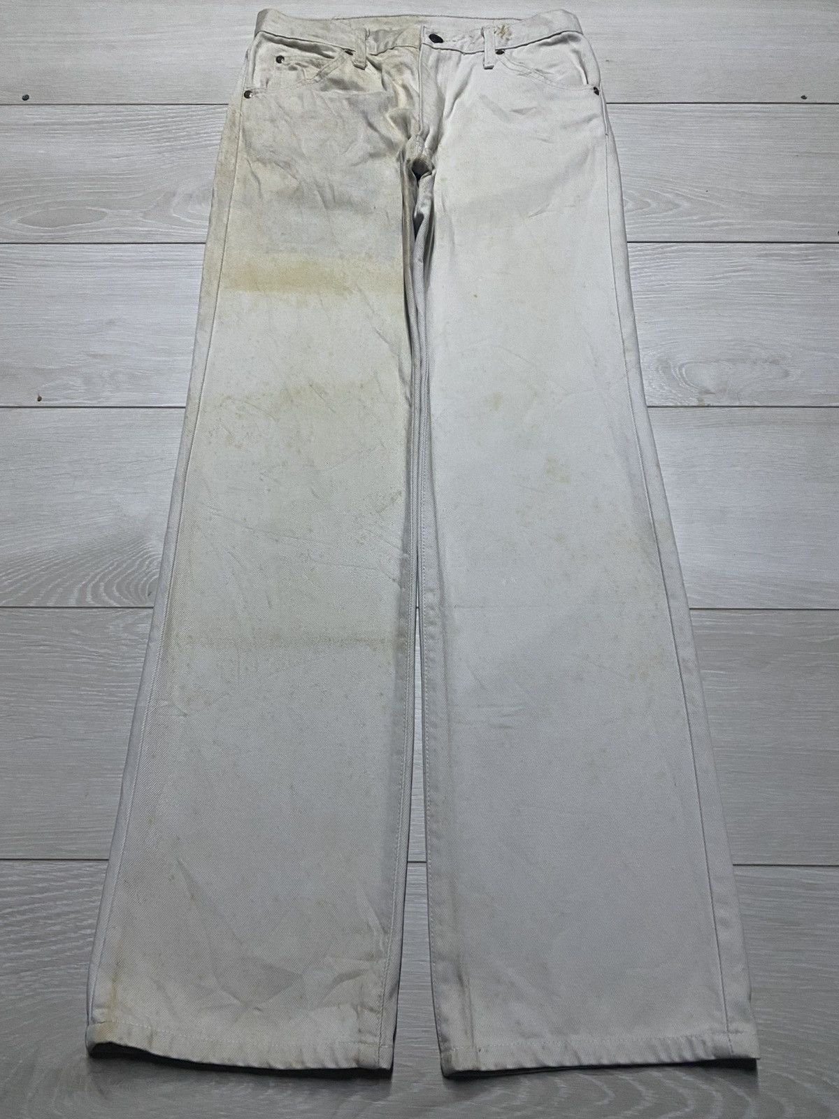 Edwin Edwin Vintage 80s Orange Tab Rusty Straight Loose Jeans Size US 28 / EU 44 - 1 Thumbnail