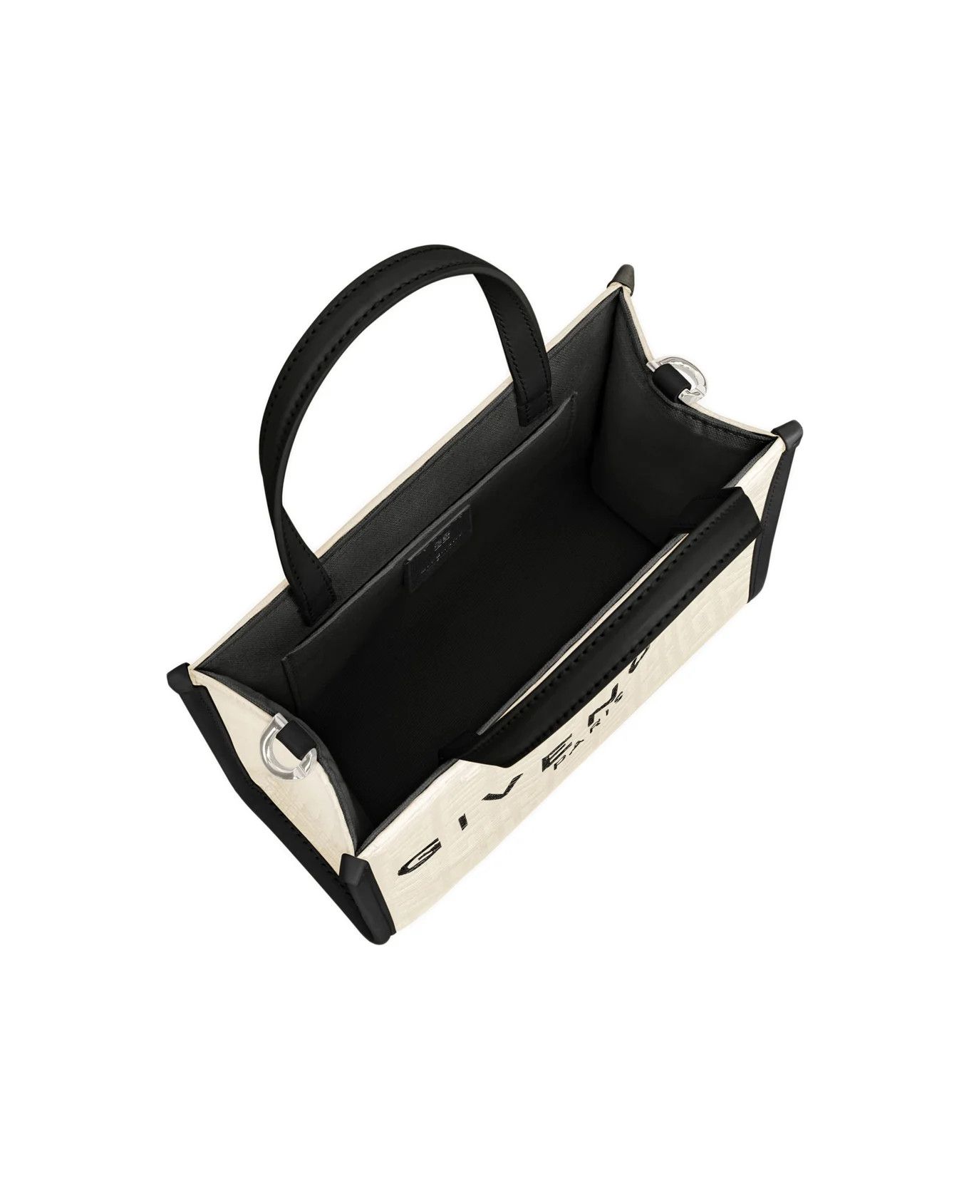 Givenchy o1srvl11e0625 Size:OS/ Medium Voyou Bag in White Size ONE SIZE - 4 Thumbnail