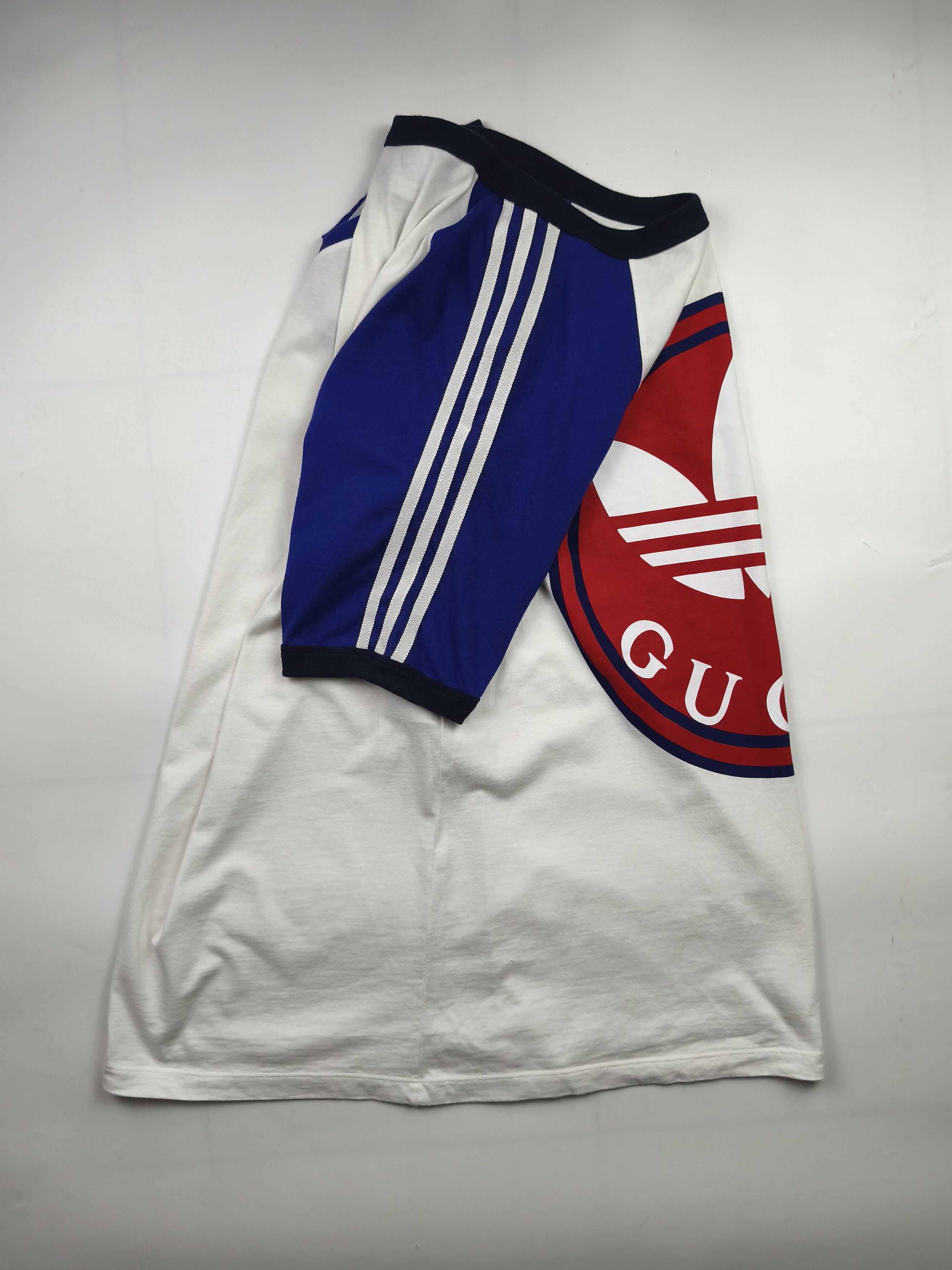 Adidas × Gucci Gucci x Adidas cotton jersey t-shirt Size US M / EU 48-50 / 2 - 13 Thumbnail