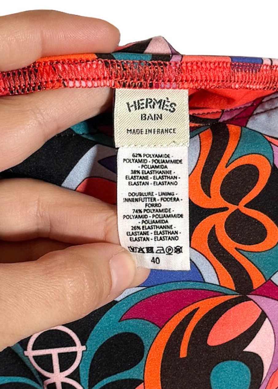 Hermes Hermès Vlora Fleurs Miroir H Rond Swimsuit Size ONE SIZE - 6 Thumbnail