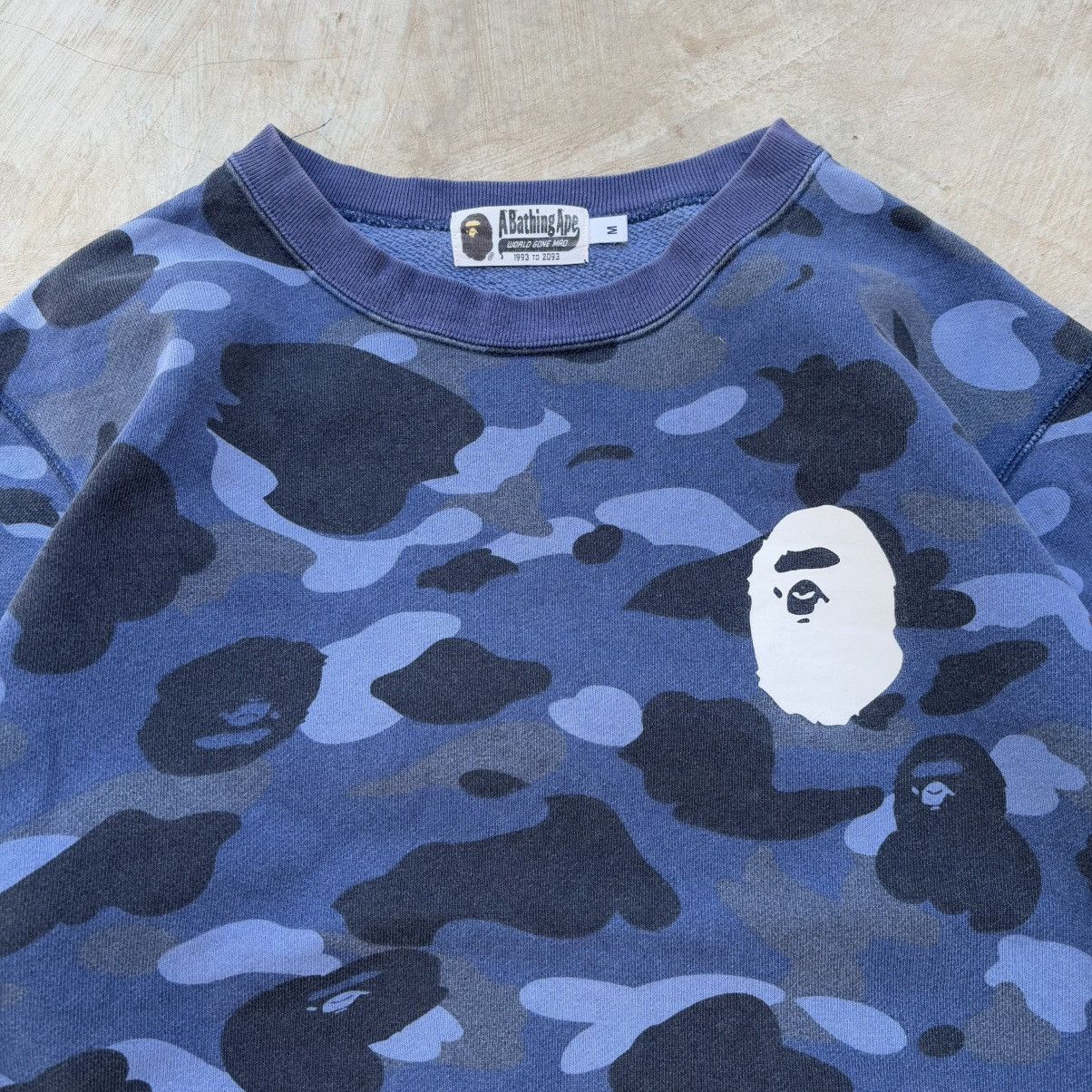 Bape Color Camo Crewneck Size US M / EU 48-50 / 2 - 2 Thumbnail