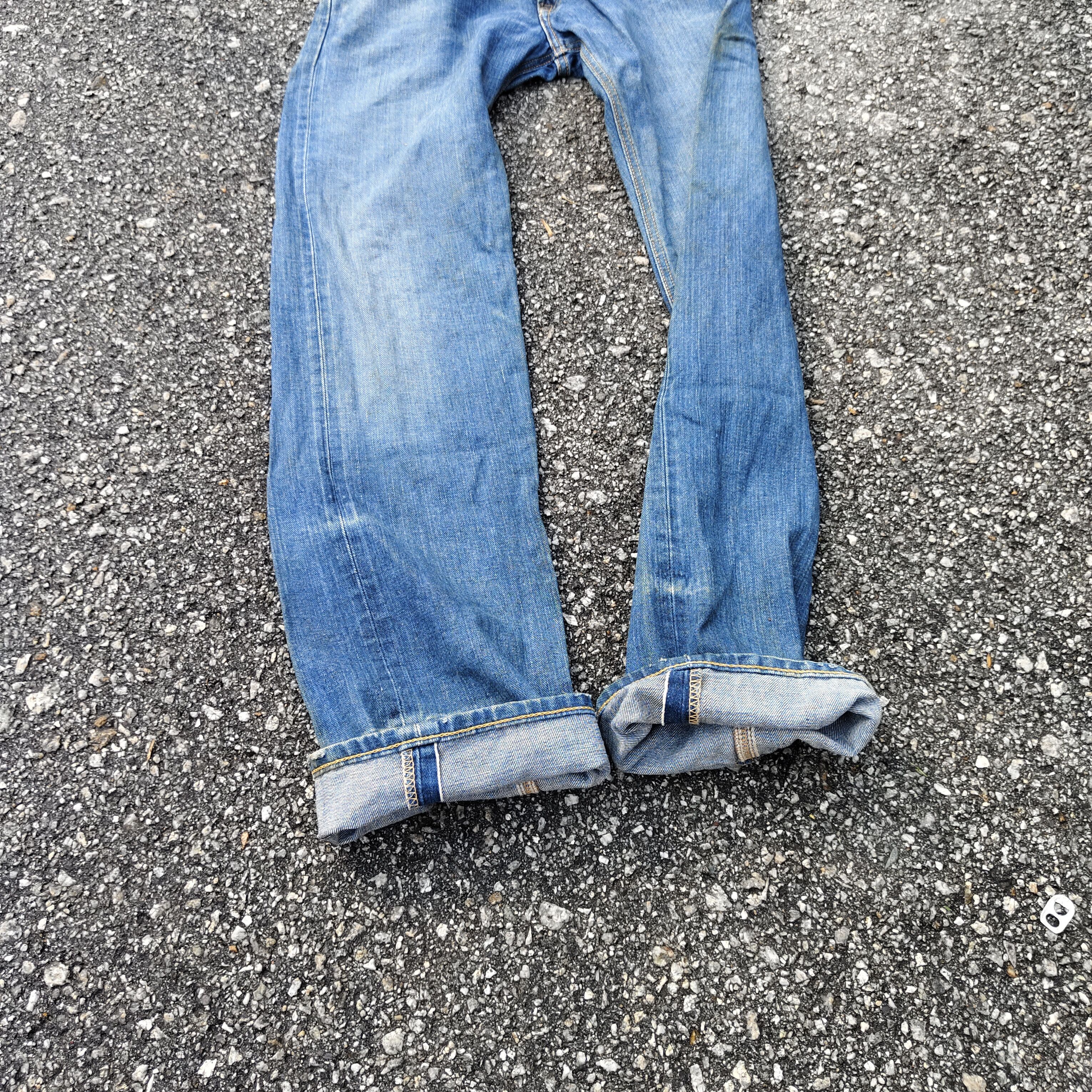Lee Vintage 90s Lee Center Tag Selvedge Jean Size US 28 / EU 44 - 4 Thumbnail