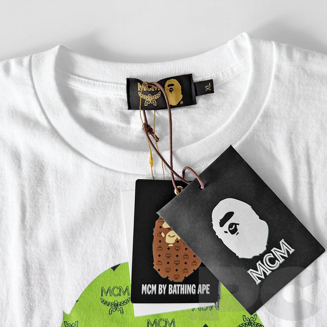 Bape × MCM BAPE x MCM "BY BATHING" TEE ape head camo wgm Size US XL / EU 56 / 4 - 3 Thumbnail