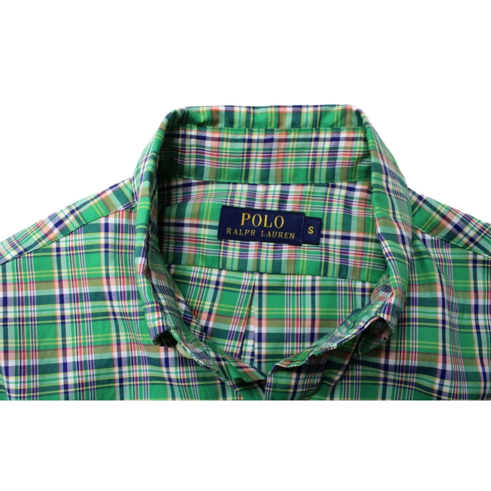 Polo Ralph Lauren Polo Ralph Lauren Shirt Men Small Patterned Button-Down Slim/Regular Fit Green Shirt Size US S / EU 44-46 / 1 - 4 Thumbnail