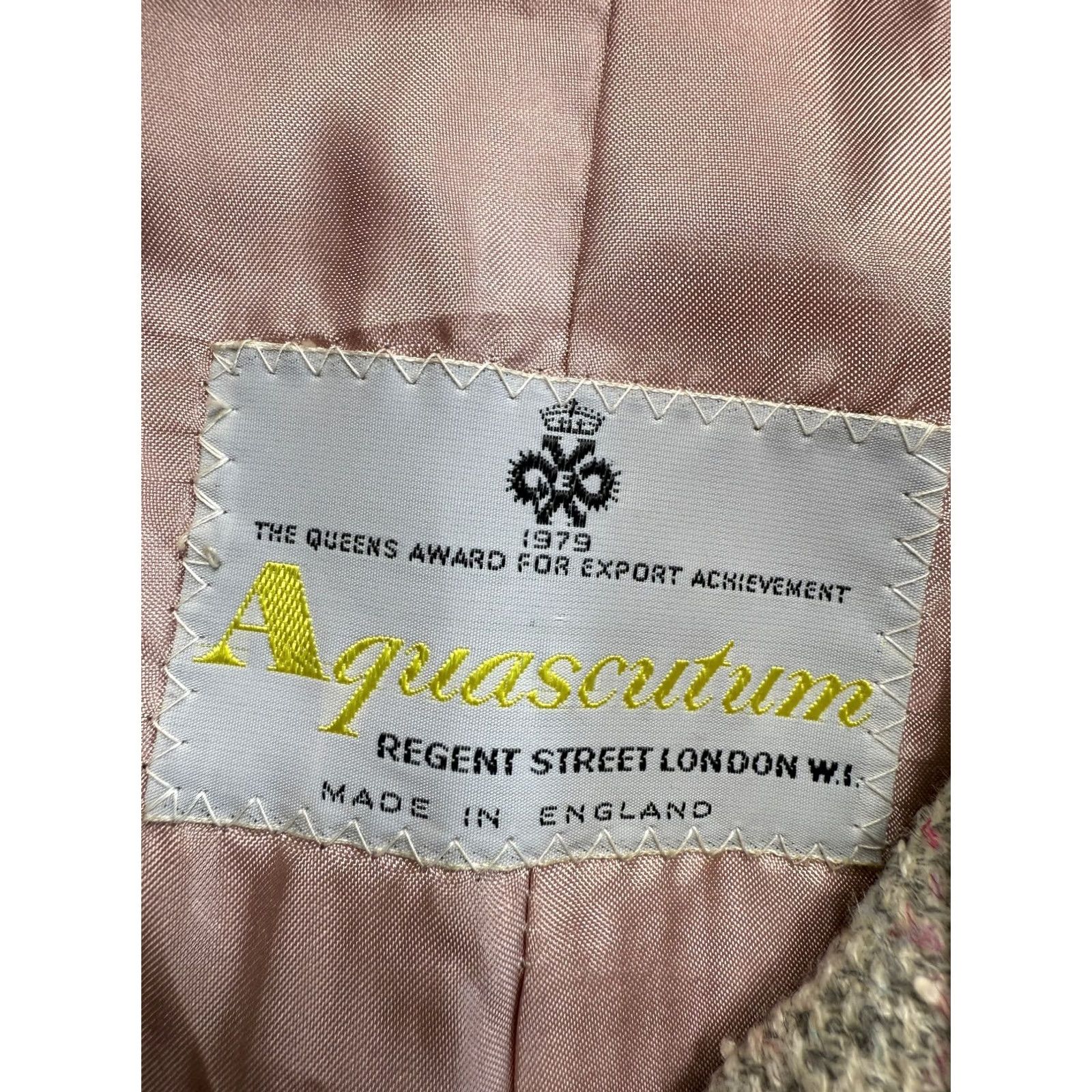 Aquascutum Aquascutum Beige Wool Blend Jacket Womens Size 36in Regular Size XS / US 0-2 / IT 36-38 - 2 Thumbnail