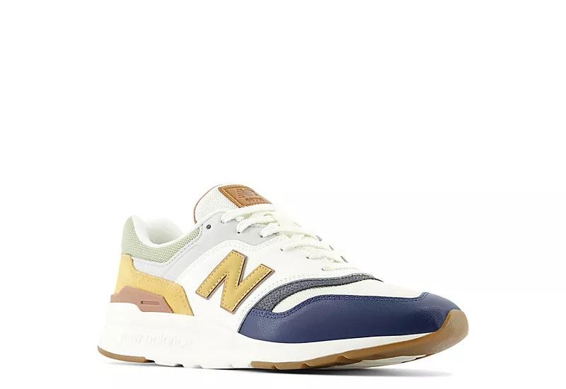 New Balance o1w1db10824 997H Sneakers in White/Brown Size US 8.5 / EU 41-42 - 2 Thumbnail