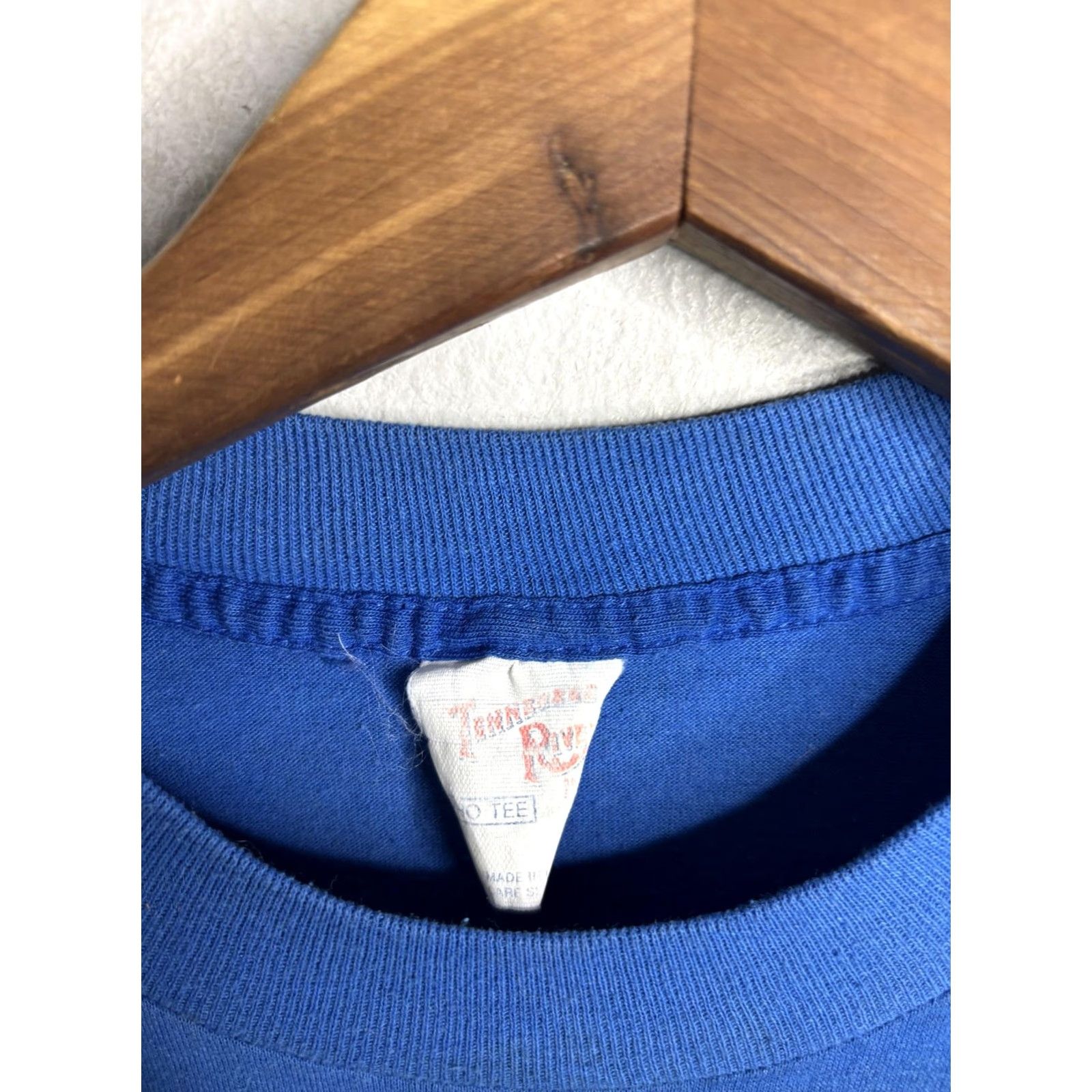 Vintage VINTAGE Miami Florida Shirt Mens Small Blue Boats Sunset 80s Tennessee River Tee Size US S / EU 44-46 / 1 - 3 Thumbnail