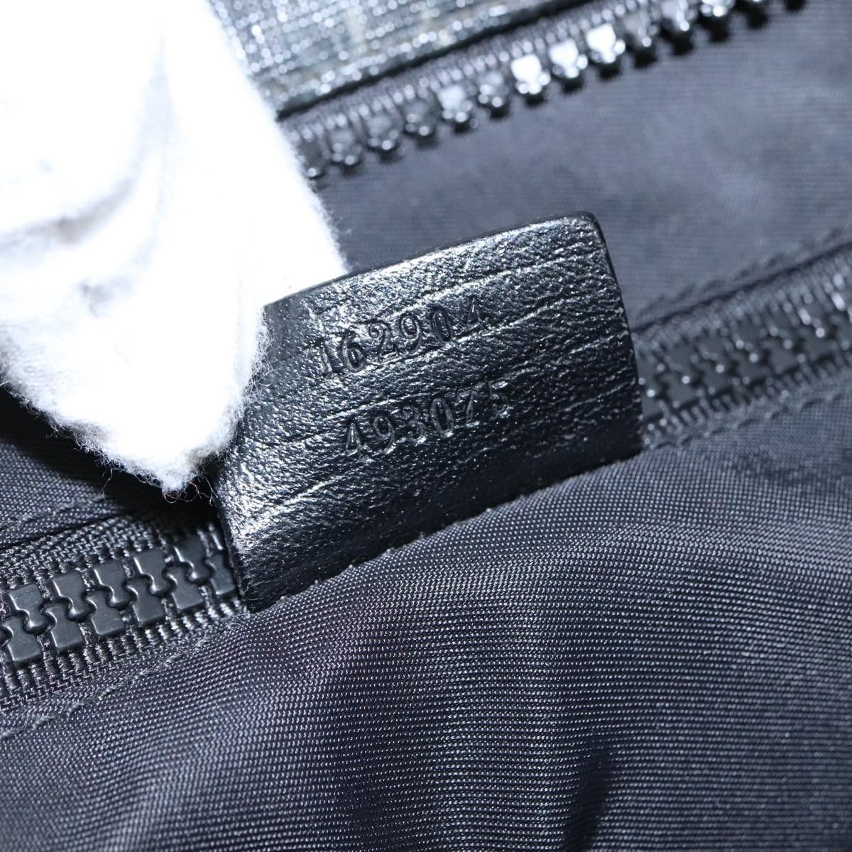 Gucci GUCCI GG Supreme Shoulder Bag Pvc Leather Black Size ONE SIZE - 12 Thumbnail