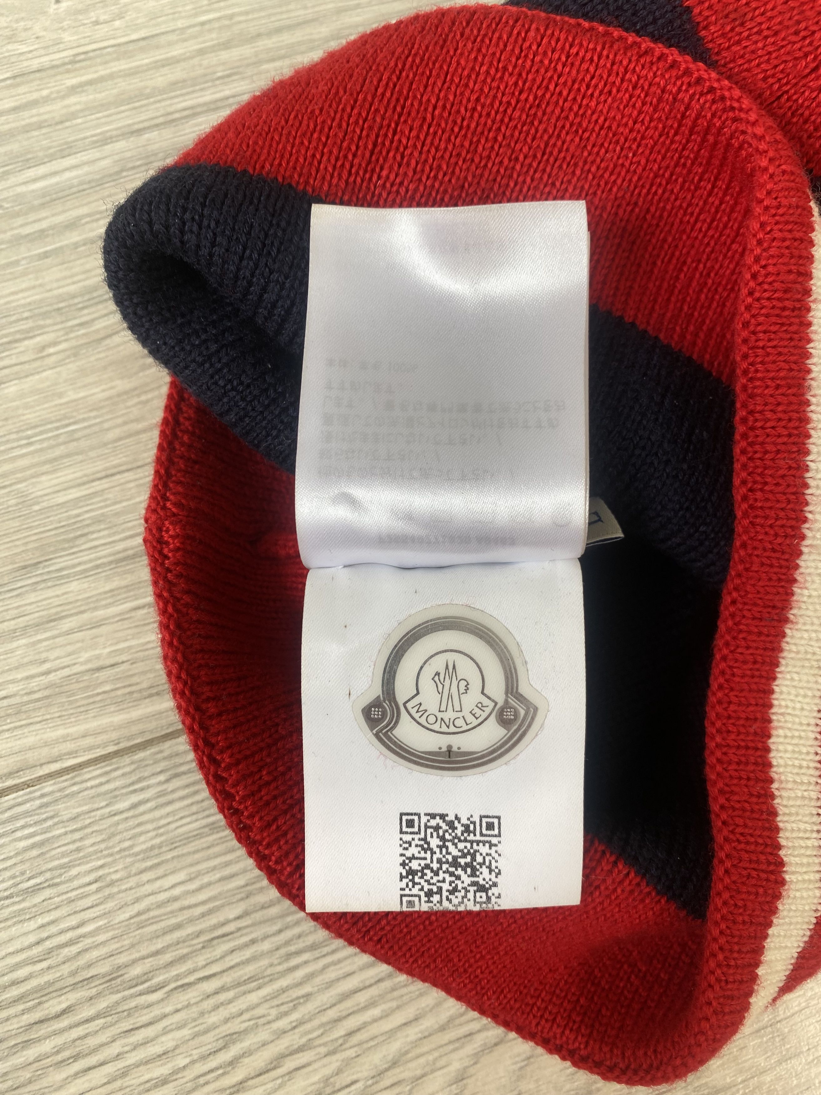 Moncler Moncler Virgin Wool Beanie Size ONE SIZE - 5 Thumbnail