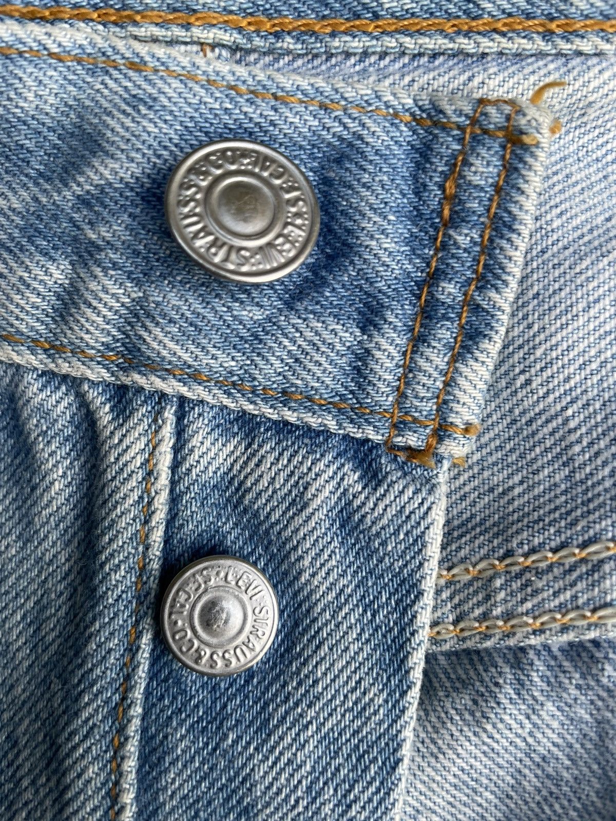 Levi's × Vintage Vintage 1996 Levis 501 Denim Size US 36 / EU 52 - 18 Thumbnail