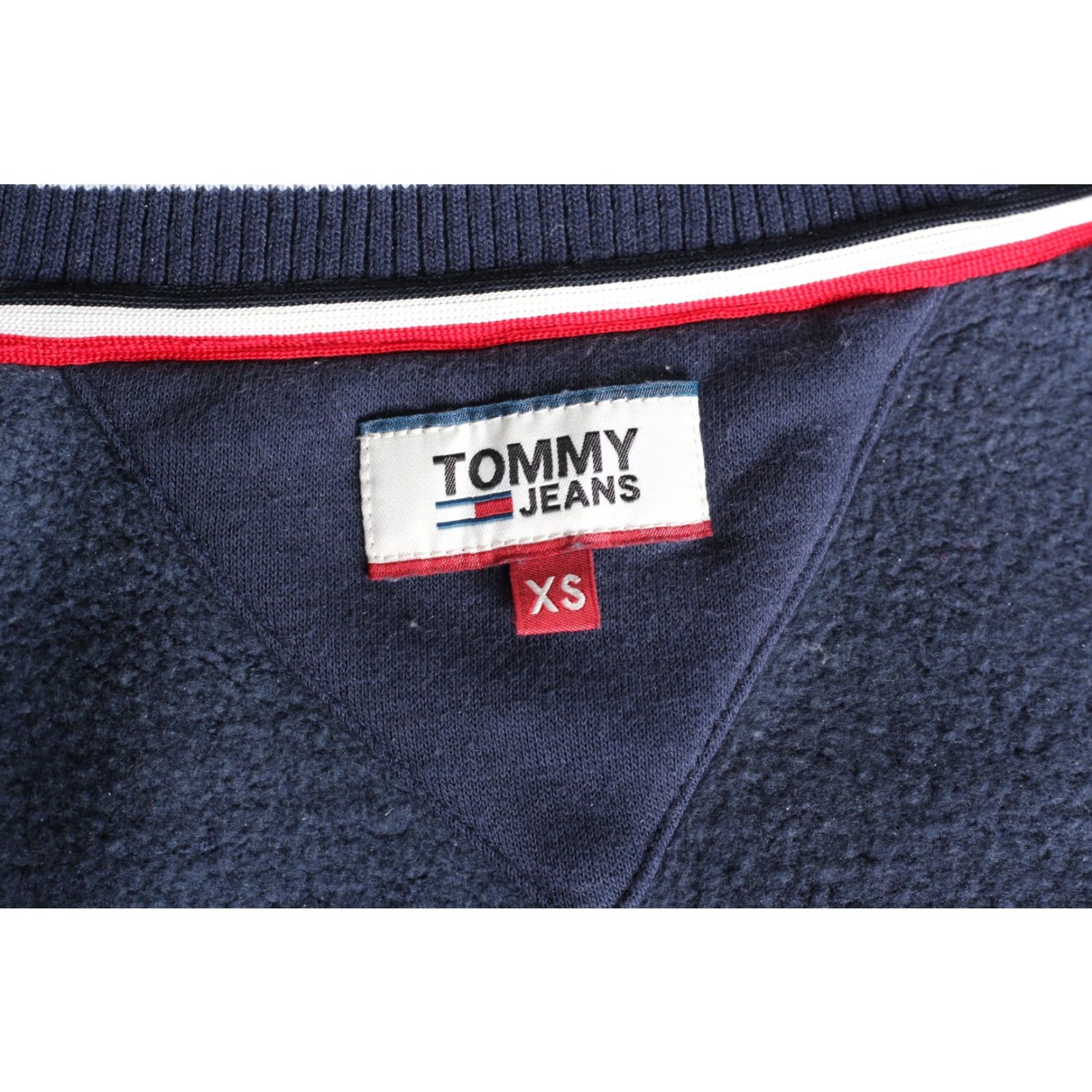 Tommy Hilfiger TOMMY HILFIGER JEANS Bomber Varsity Jacket Women XS MJ6133 Jacket Women XS Blue Size 26" / US 2 / IT 38 - 4 Thumbnail