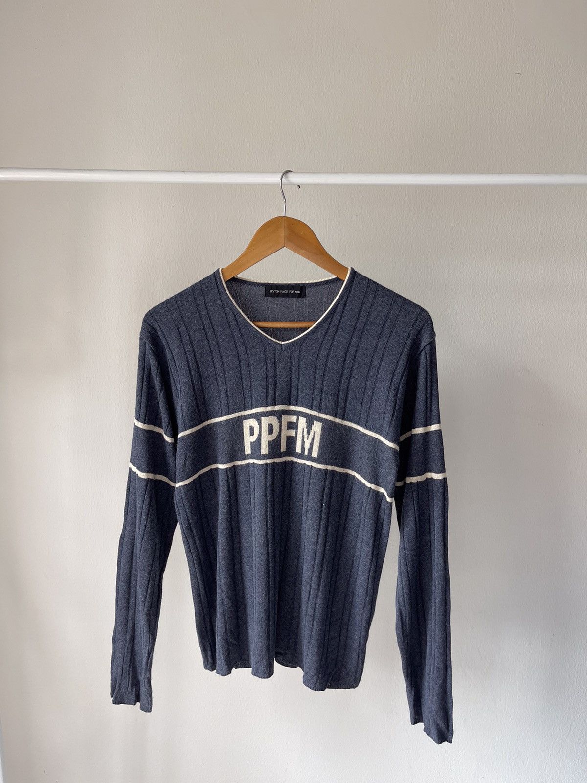 Hysteric Glamour 90s PPFM Cnter Logo Knitwear A2 Size US S / EU 44-46 / 1 - 2 Thumbnail