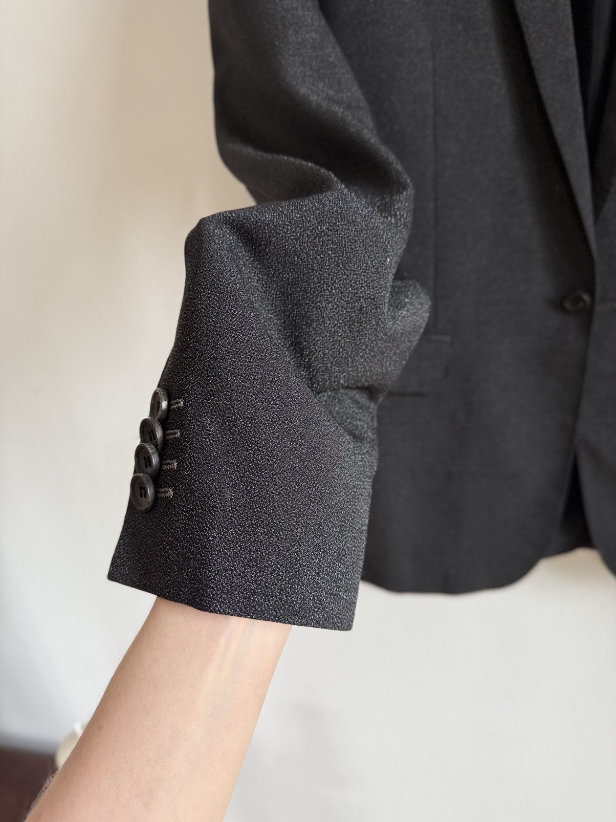 Nicolas Andreas Taralis Metal thread blazer Size 52S - 2 Thumbnail