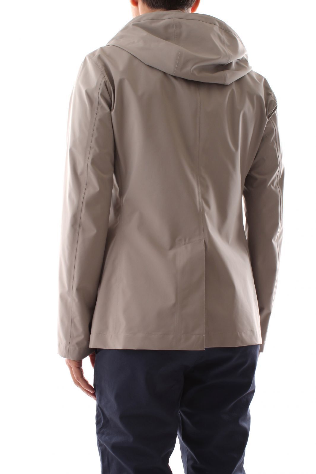Montecore MONTECORE Italy beige hooded nylon jacket Large Size US L / EU 52-54 / 3 - 3 Thumbnail