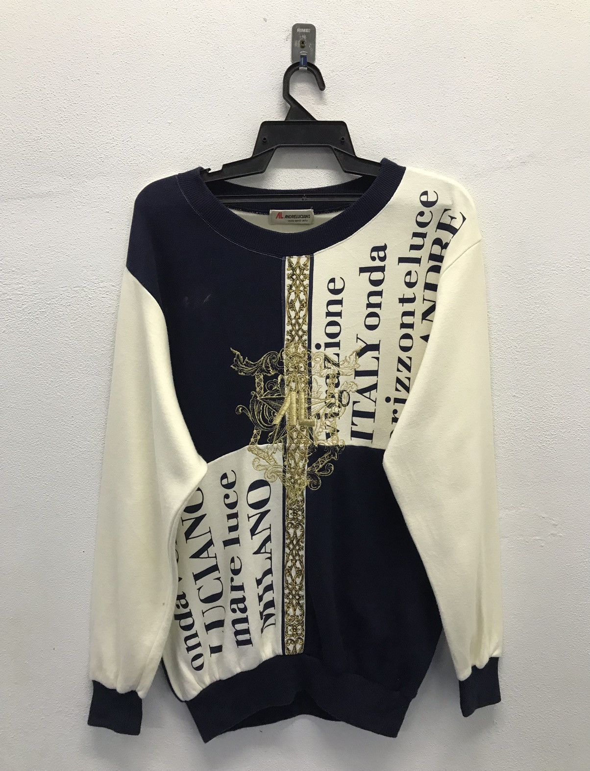 Andreluciano × Vintage Vintage Andreluciano Vesto Quest Abito Sweatshirt Size US M / EU 48-50 / 2 - 1 Thumbnail